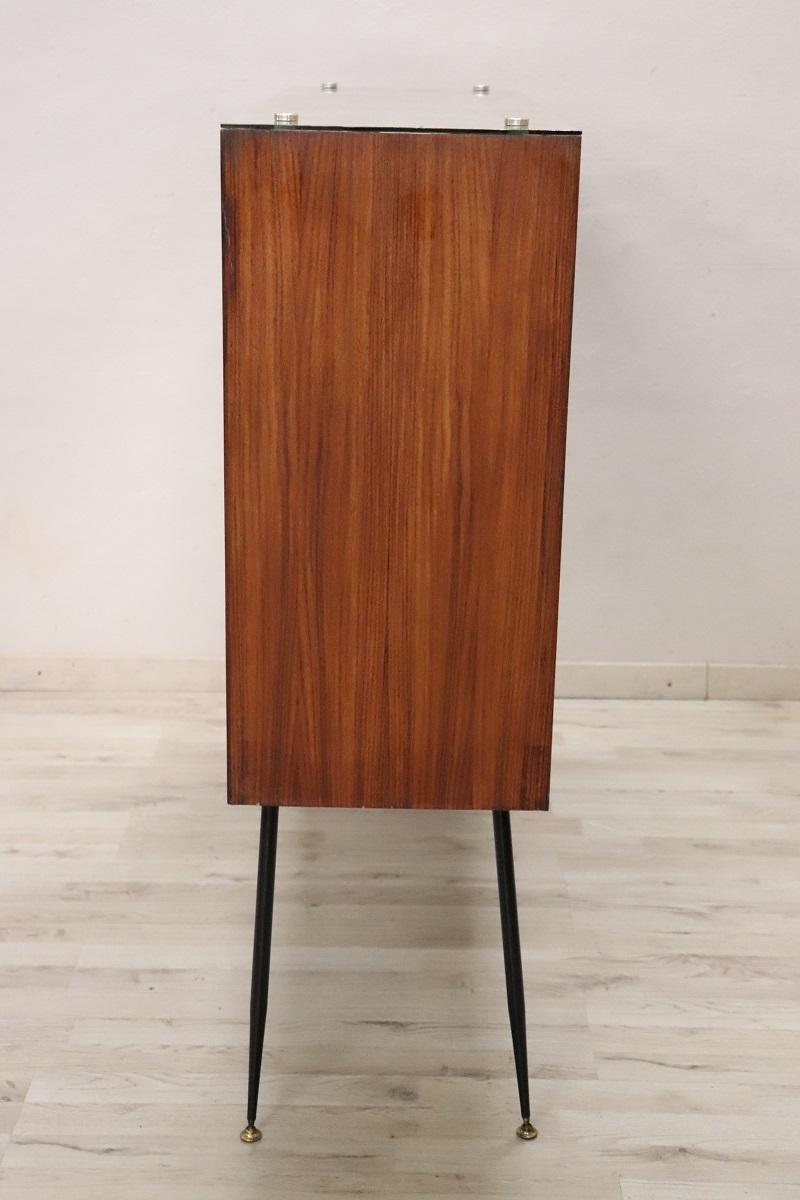 20th Century Italian Design Central Bar Cabinet, 1950s / 1960s For Sale 11