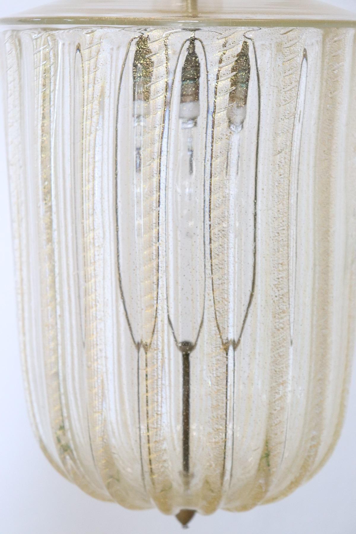 20th Century Italian Design Murano's Glass Chandelier by Barovier, 1950s 2