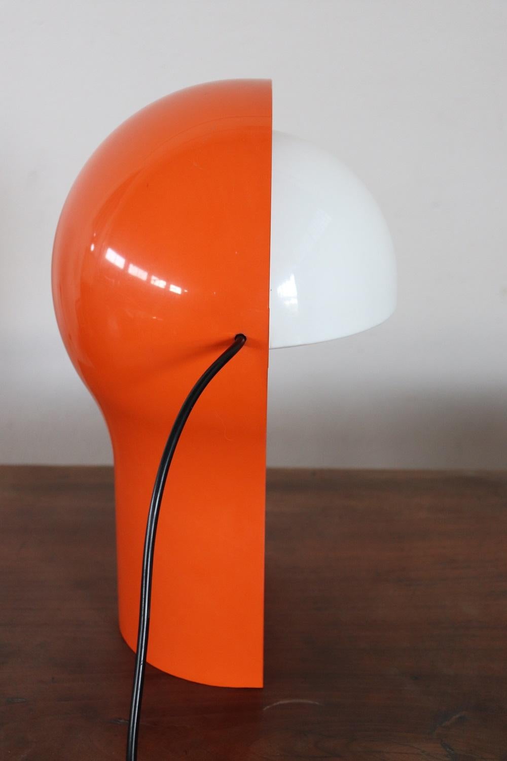 20th Century Italian Design Telegono Table Lamp by Vico Magistretti, 1960s In Good Condition In Casale Monferrato, IT