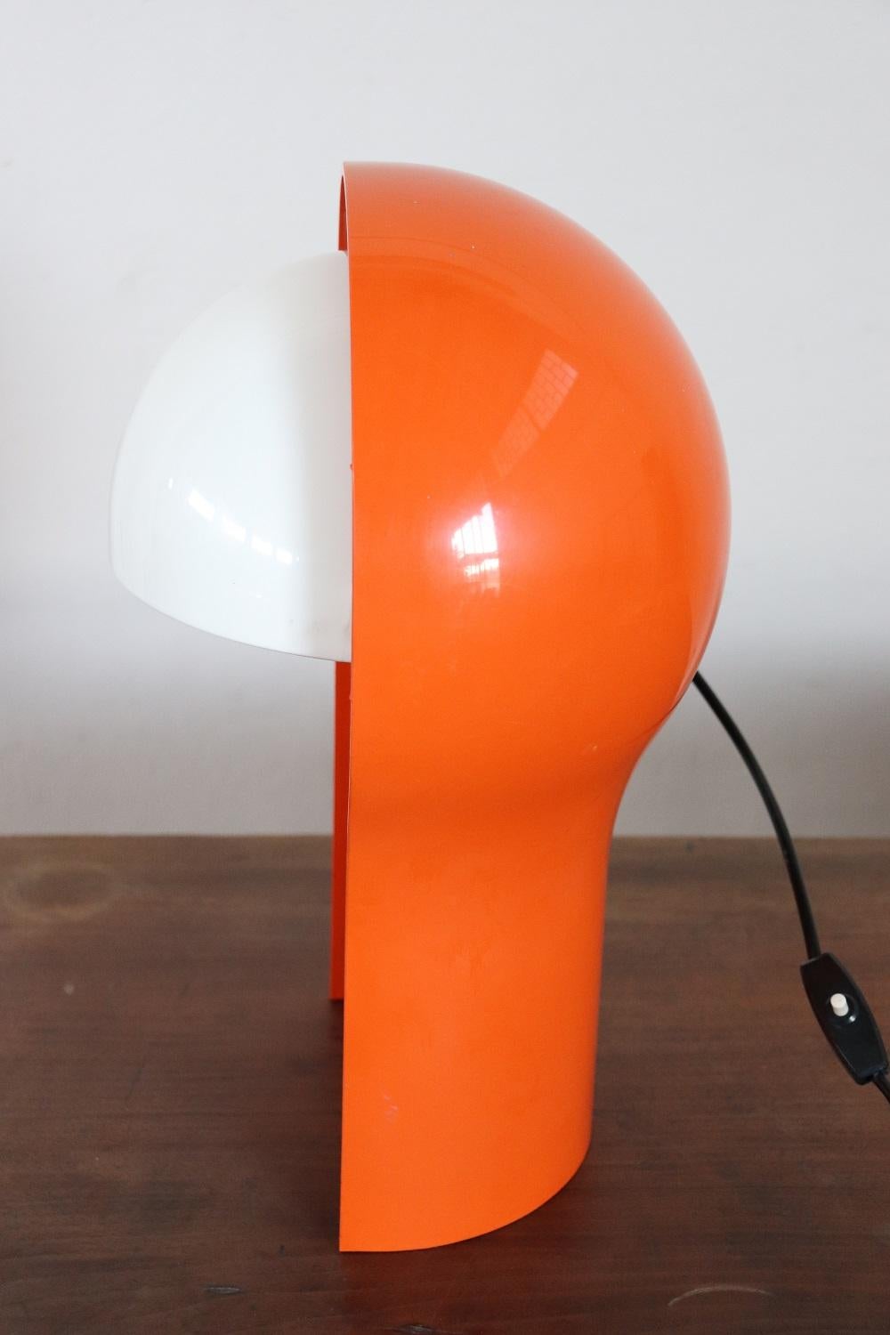 Plastic 20th Century Italian Design Telegono Table Lamp by Vico Magistretti, 1960s
