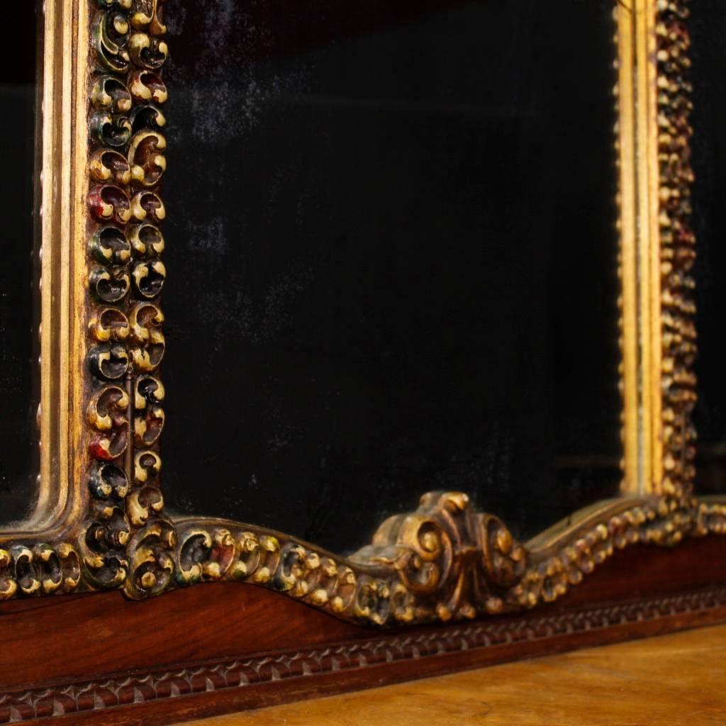 Mid-20th Century 20th Century Italian Dressing Table in Walnut, Walnut Burl and Elm Burl Wood