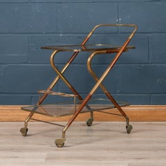 20th Century Italian Drinks Trolley Attributable To Cesare Lacca, c.1950