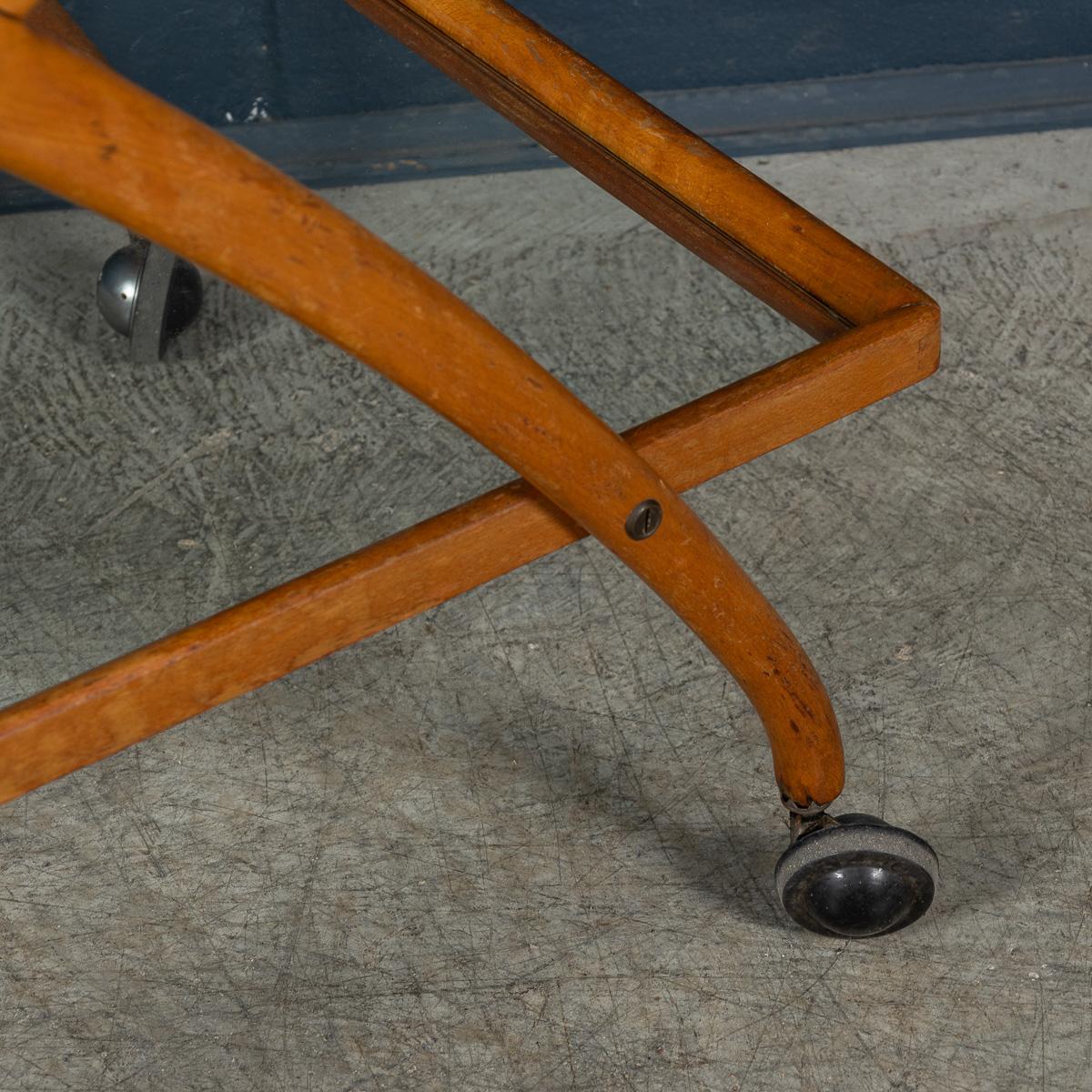 Carrello portabevande italiano del XX secolo attribuibile a Cesare Lacca c.1960 in vendita 5