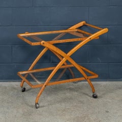 20th Century Italian Drinks Trolley Attributable To Cesare Lacca c.1960