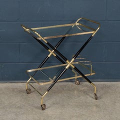 20th Century Italian Drinks Trolley Attributable To Cesare Lacca c.1960