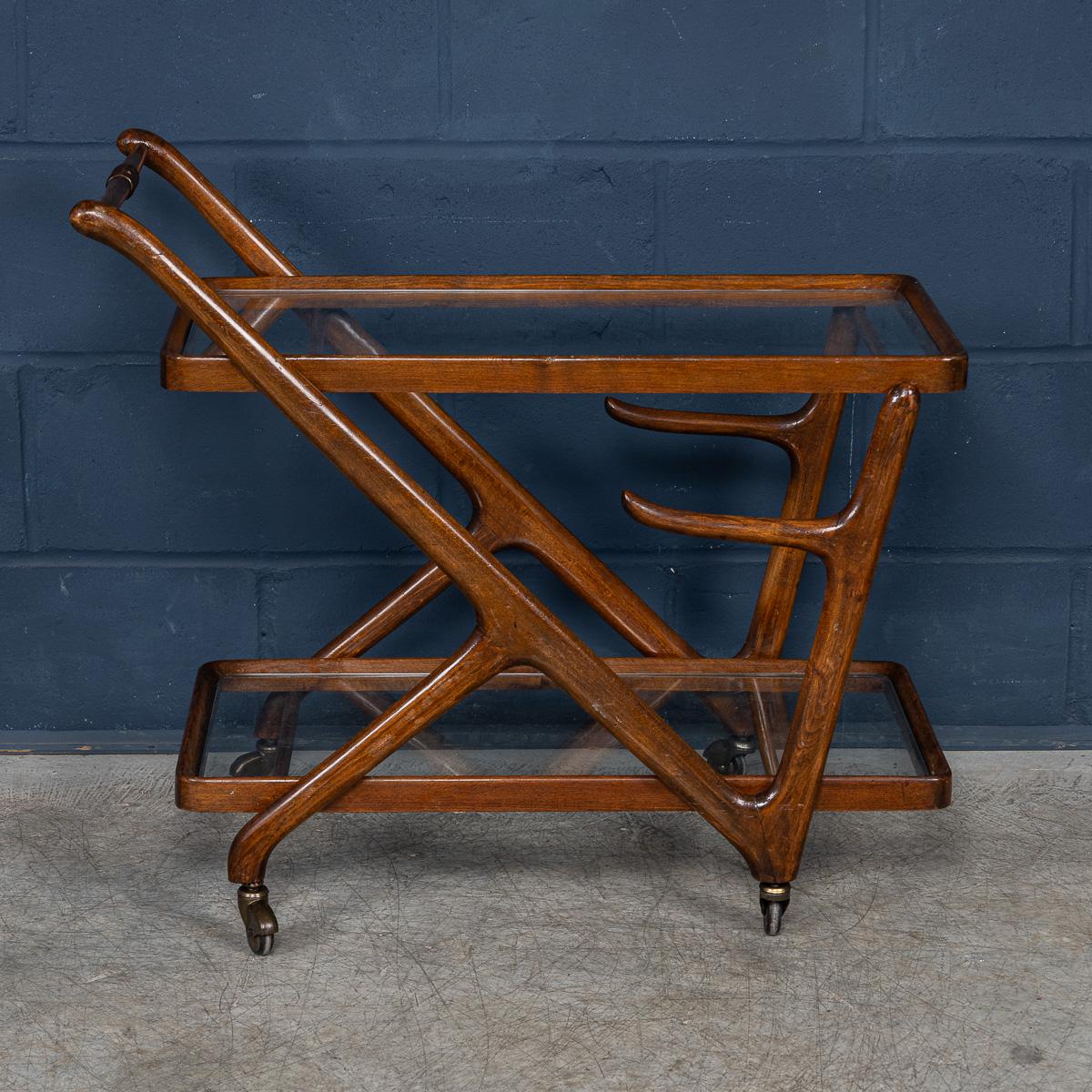 20th Century Italian Drinks Trolley Attributable To Cesare Lacca c.1960 For Sale 1