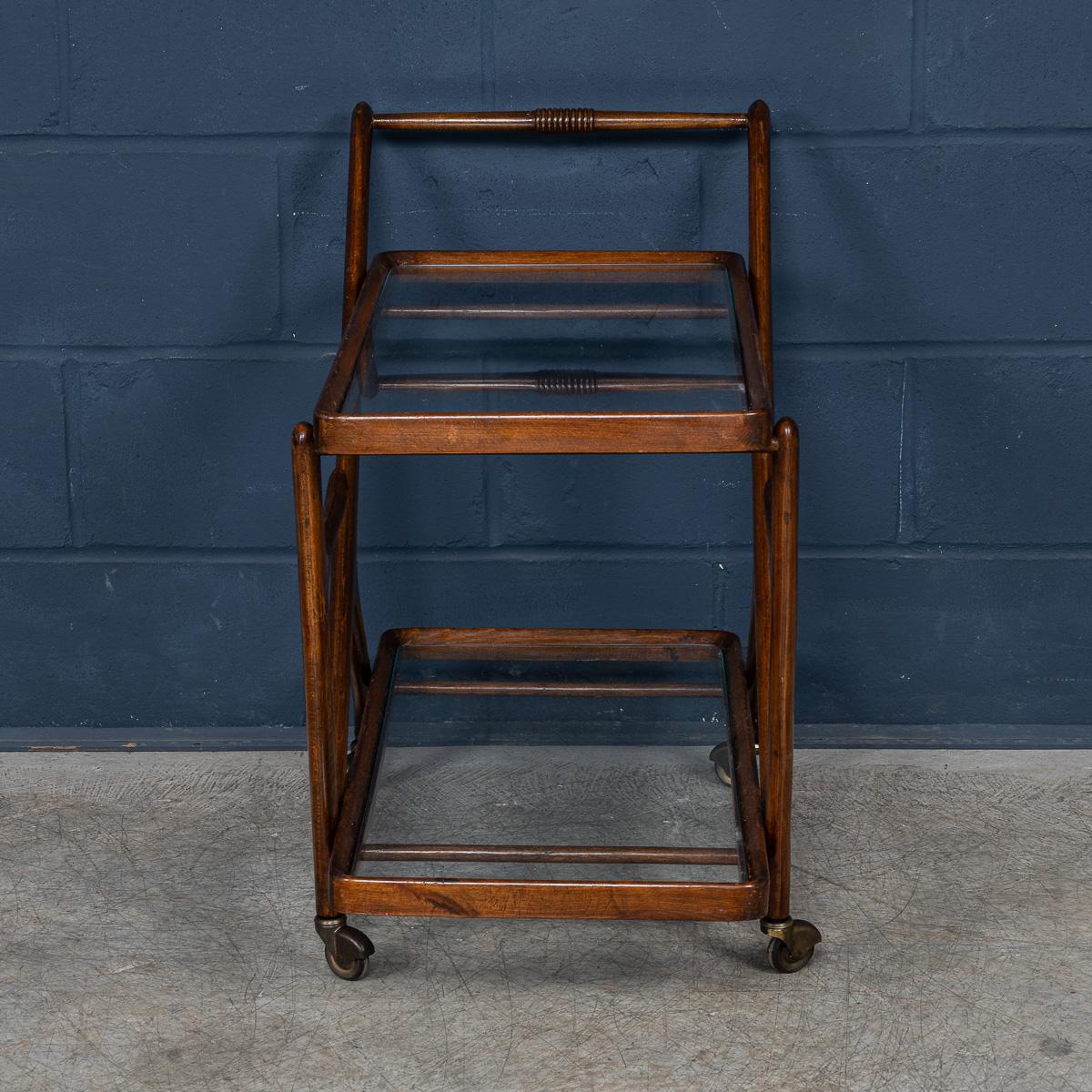 20th Century Italian Drinks Trolley Attributable To Cesare Lacca c.1960 For Sale 2