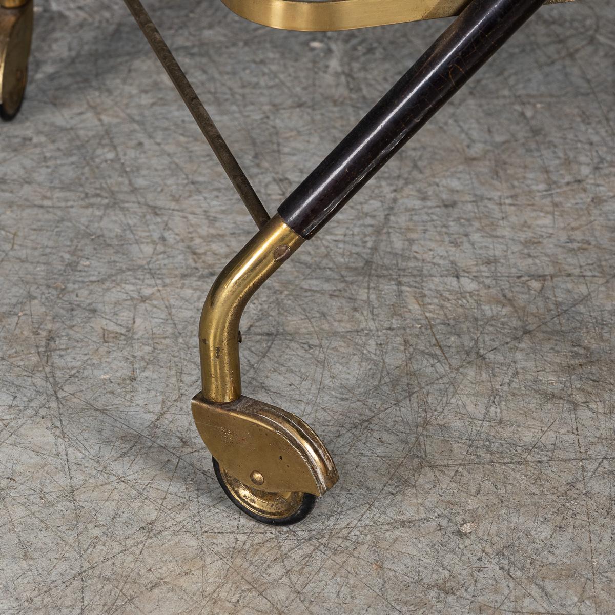 20th Century Italian Drinks Trolley In The Manner Of Cesare Lacca c.1960 For Sale 10