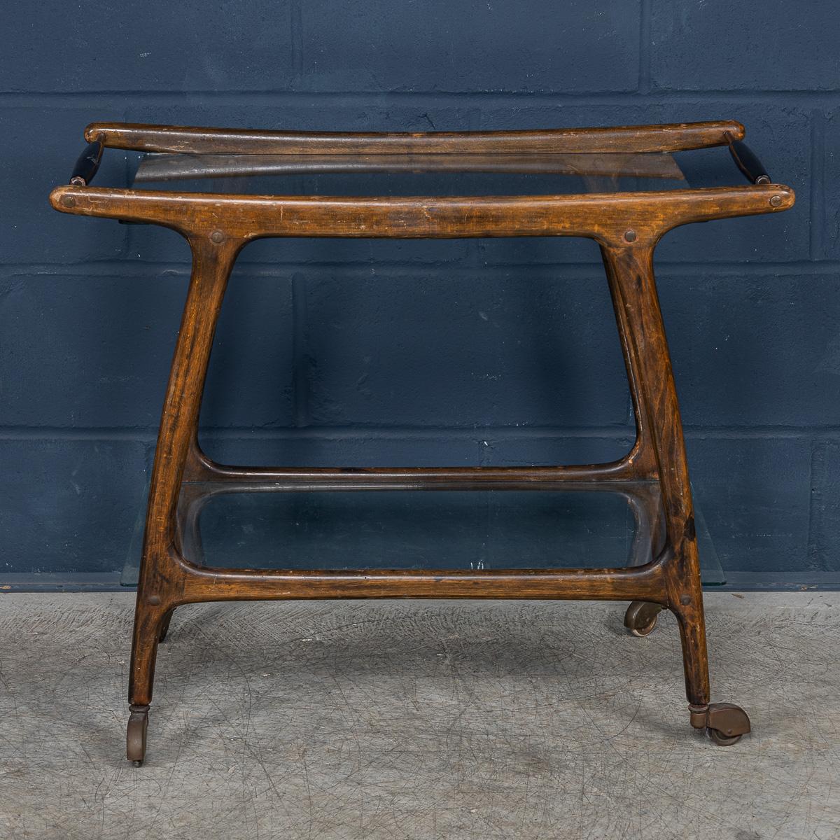 20ième siècle Chariot italien du 20ème siècle à la manière de Cesare Lacca, vers 1960 en vente