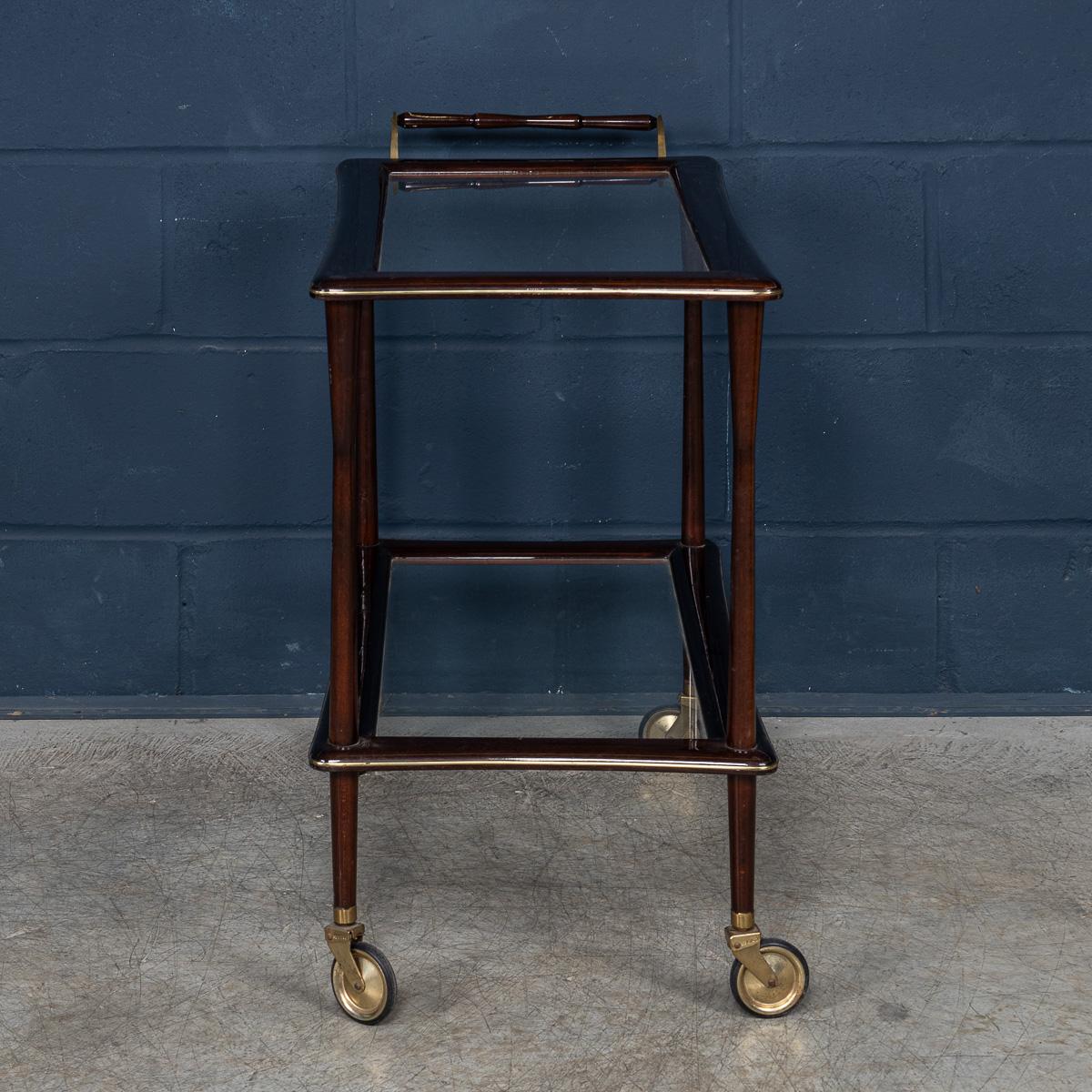 Verre Chariot italien du 20ème siècle à la manière de Cesare Lacca, vers 1960 en vente