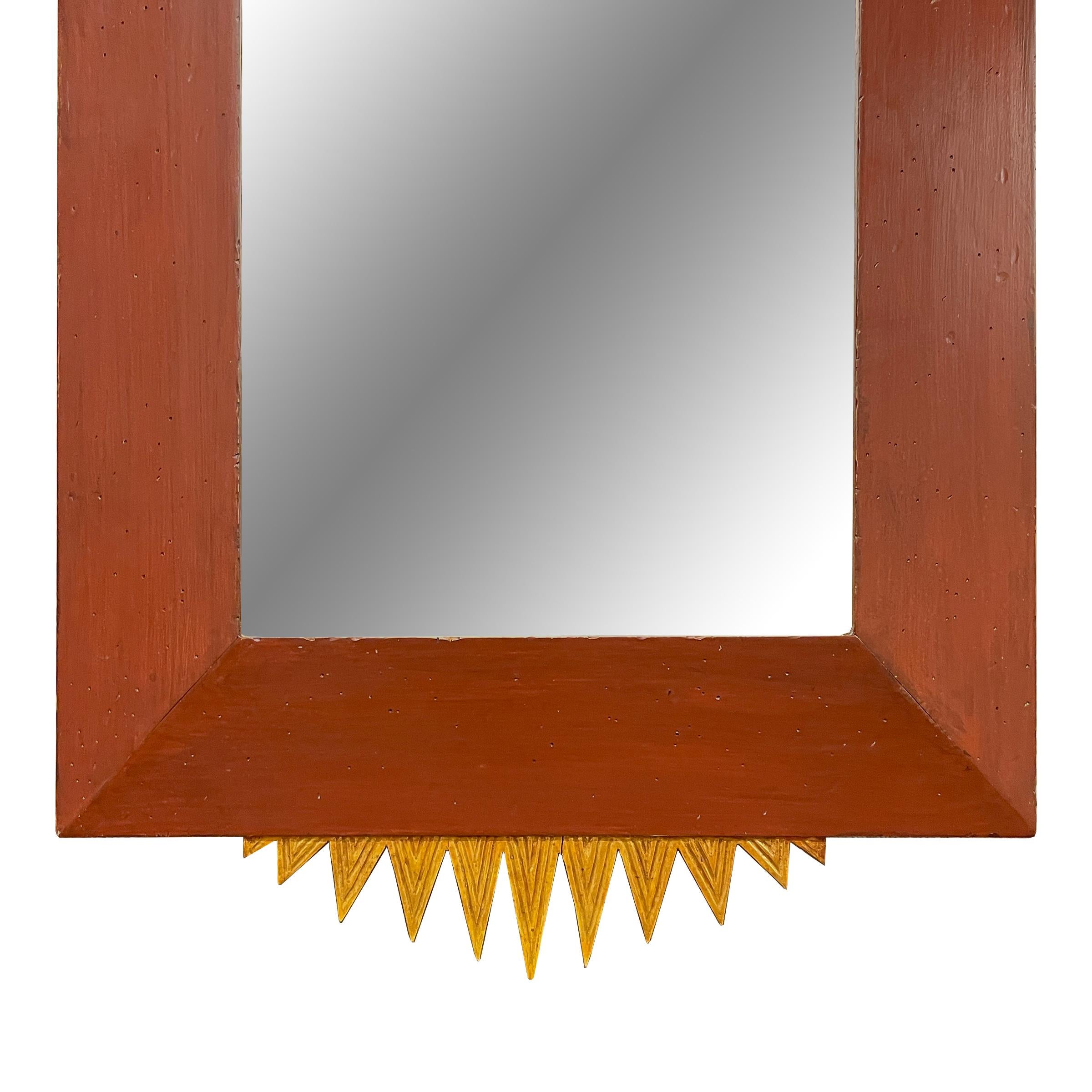 20th Century Italian Empire Style Framed Mirror 1