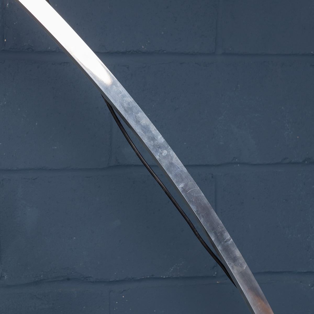 Lampadaire à arc extensible italien du 20ème siècle, vers 1970 en vente 9