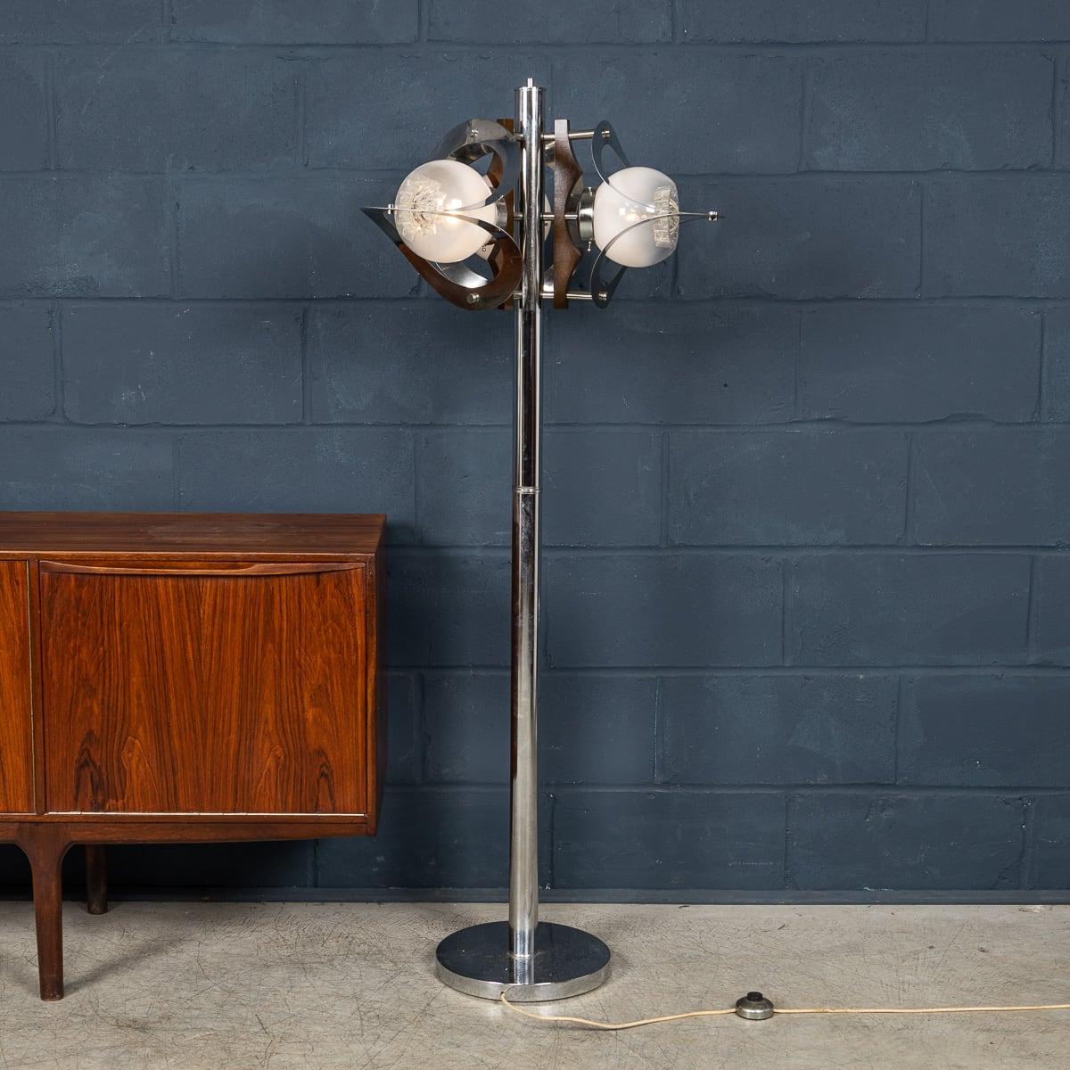 Autre Lampadaire italien du 20e siècle à la manière de Gaetano Sciolari, Venise, vers 1970 en vente