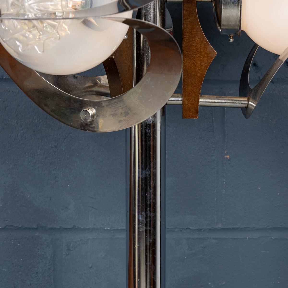 Lampadaire italien du 20e siècle à la manière de Gaetano Sciolari, Venise, vers 1970 en vente 2