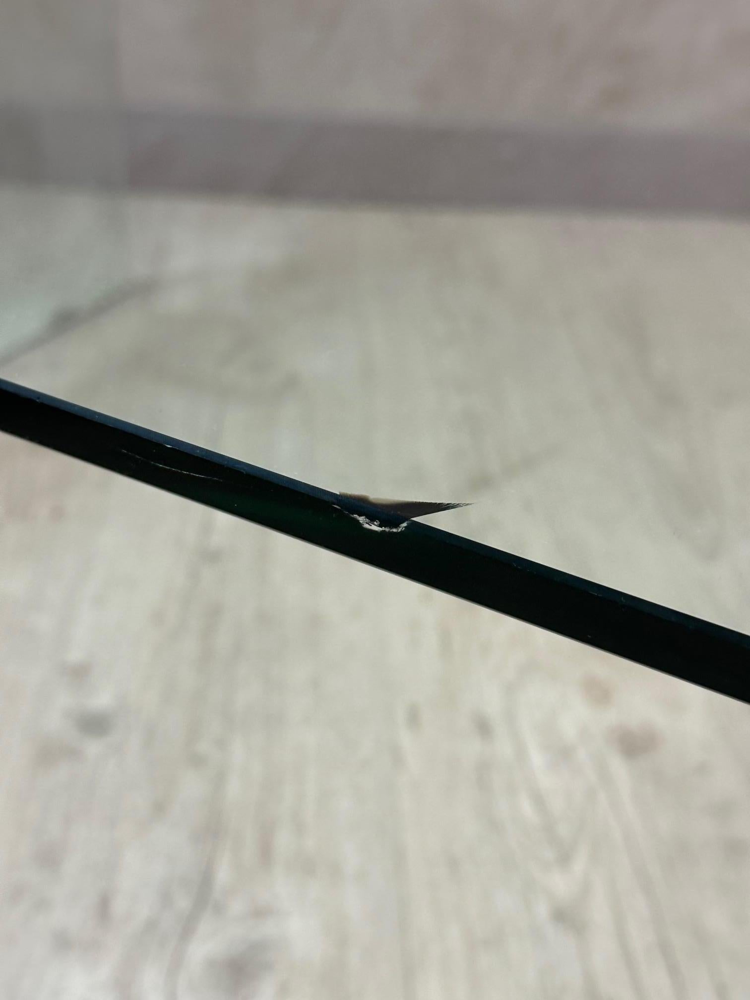 Table basse en verre italienne du 20e siècle par Reflex, 1980 en vente 4