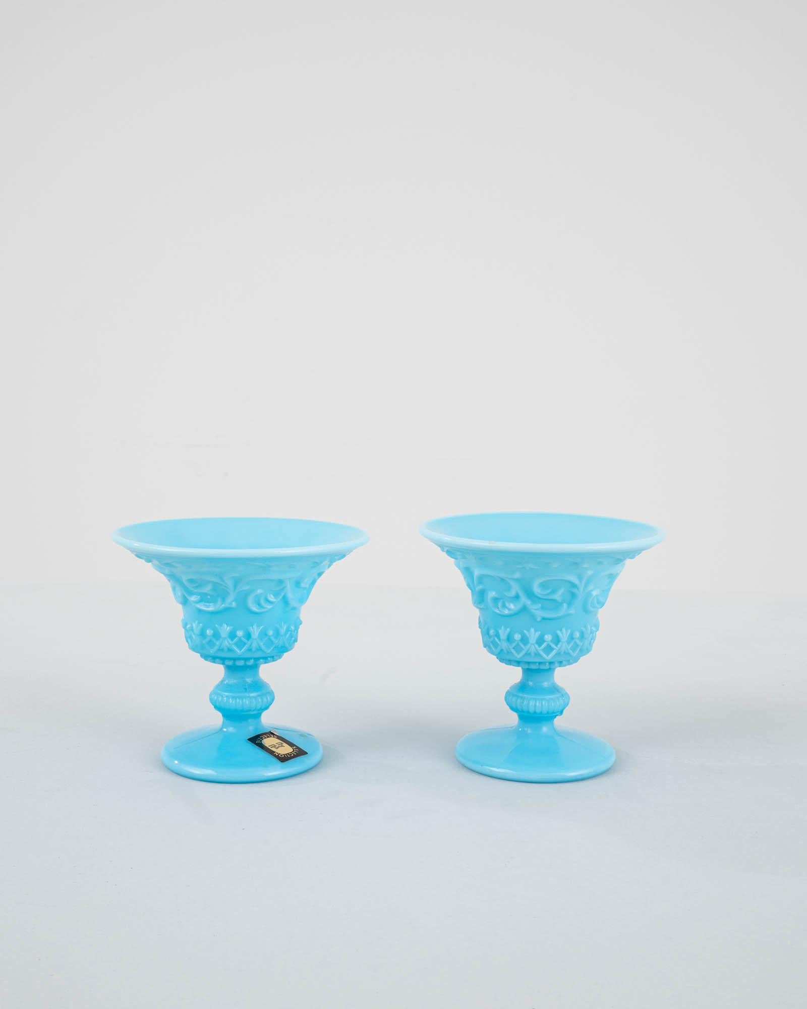 20th Century Italian Glass Cups For Sale 1