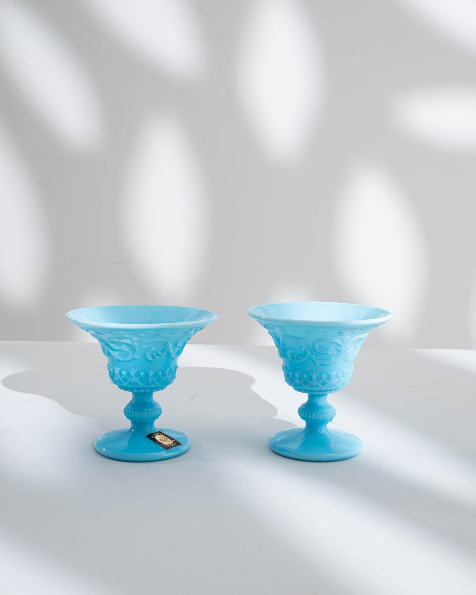 20th Century Italian Glass Cups For Sale 3