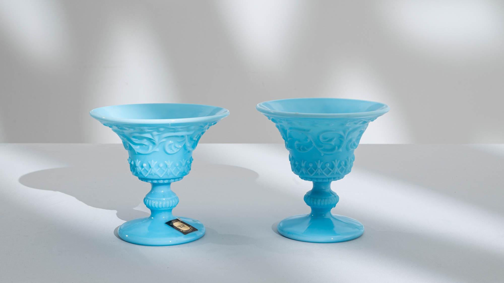 20th Century Italian Glass Cups For Sale 4