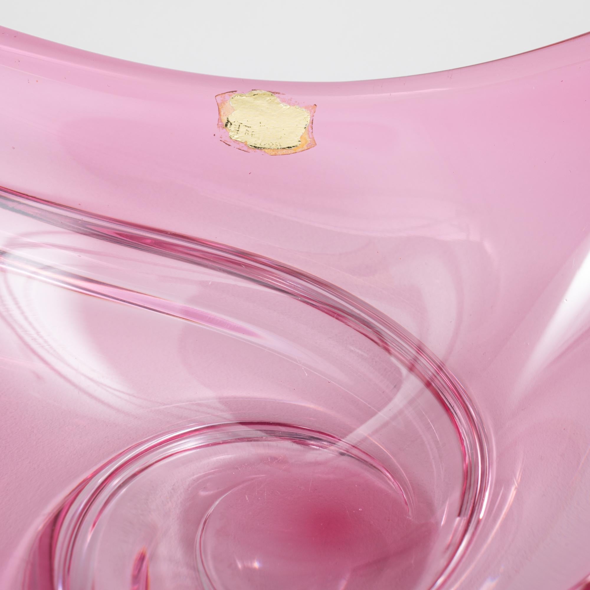 20th Century Italian Glass Plateau en vente 4
