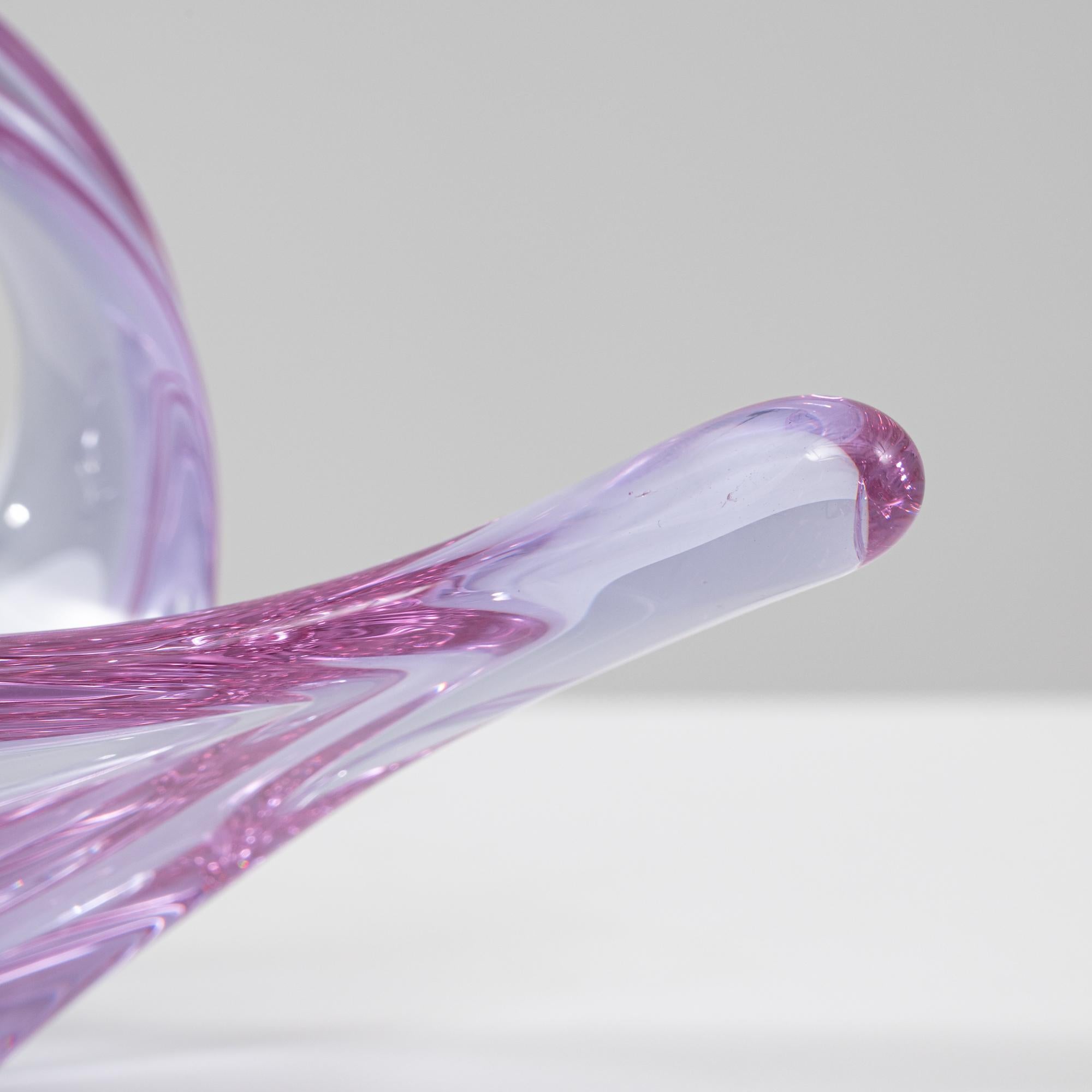 20th Century Italian Glass Plateau For Sale 7