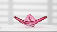 20th Century Italian Glass Plateau