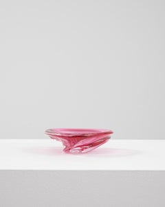 20th Century Italian Glass Plateau