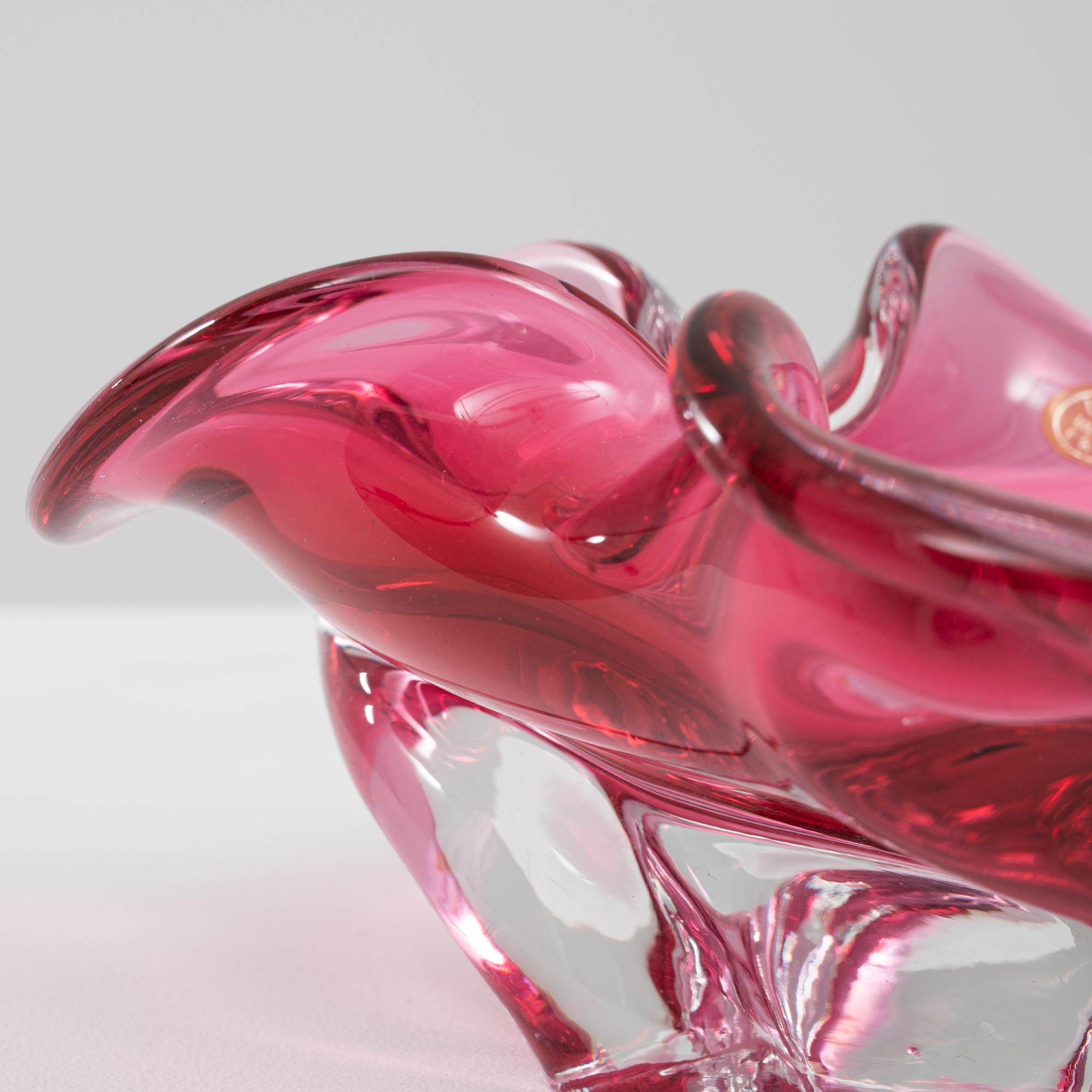 20th Century Italian Glass Plateau For Sale 1