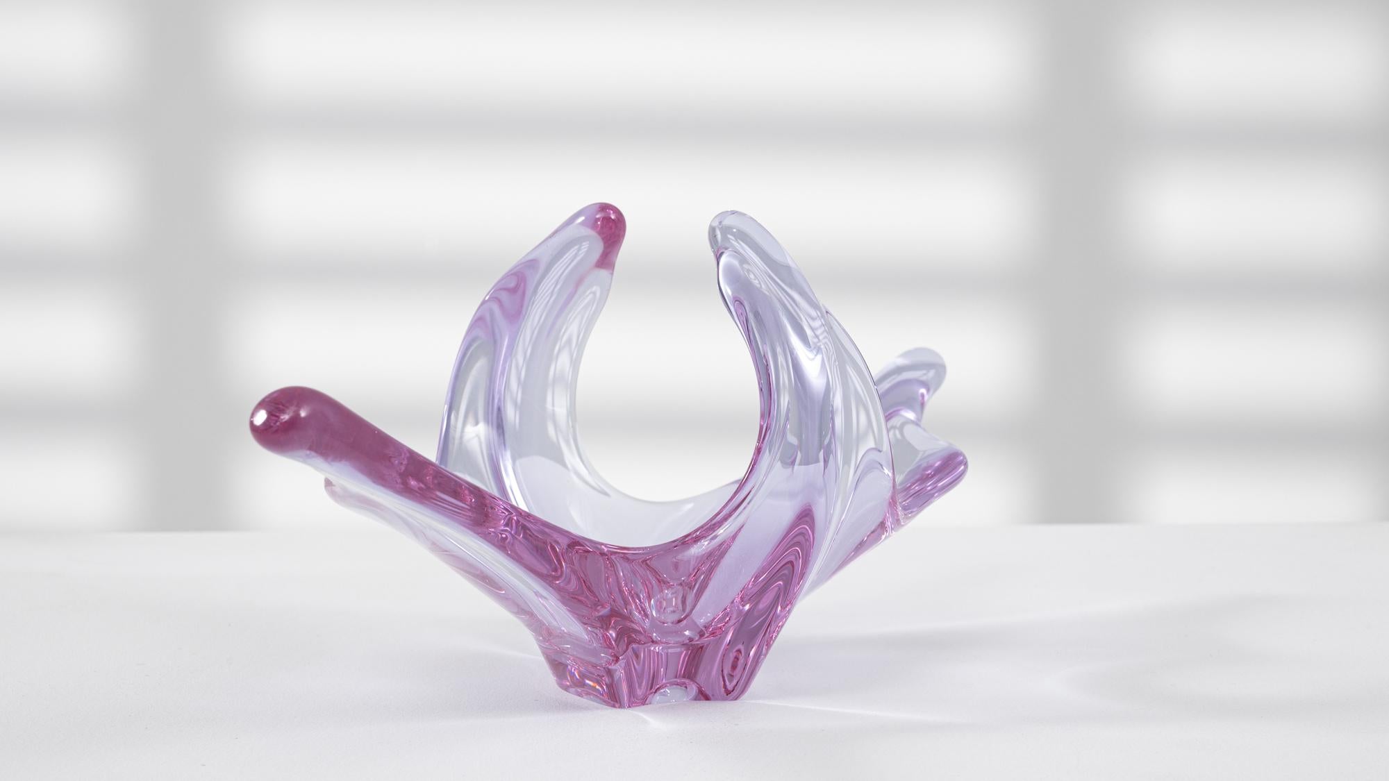 20th Century Italian Glass Plateau For Sale 1