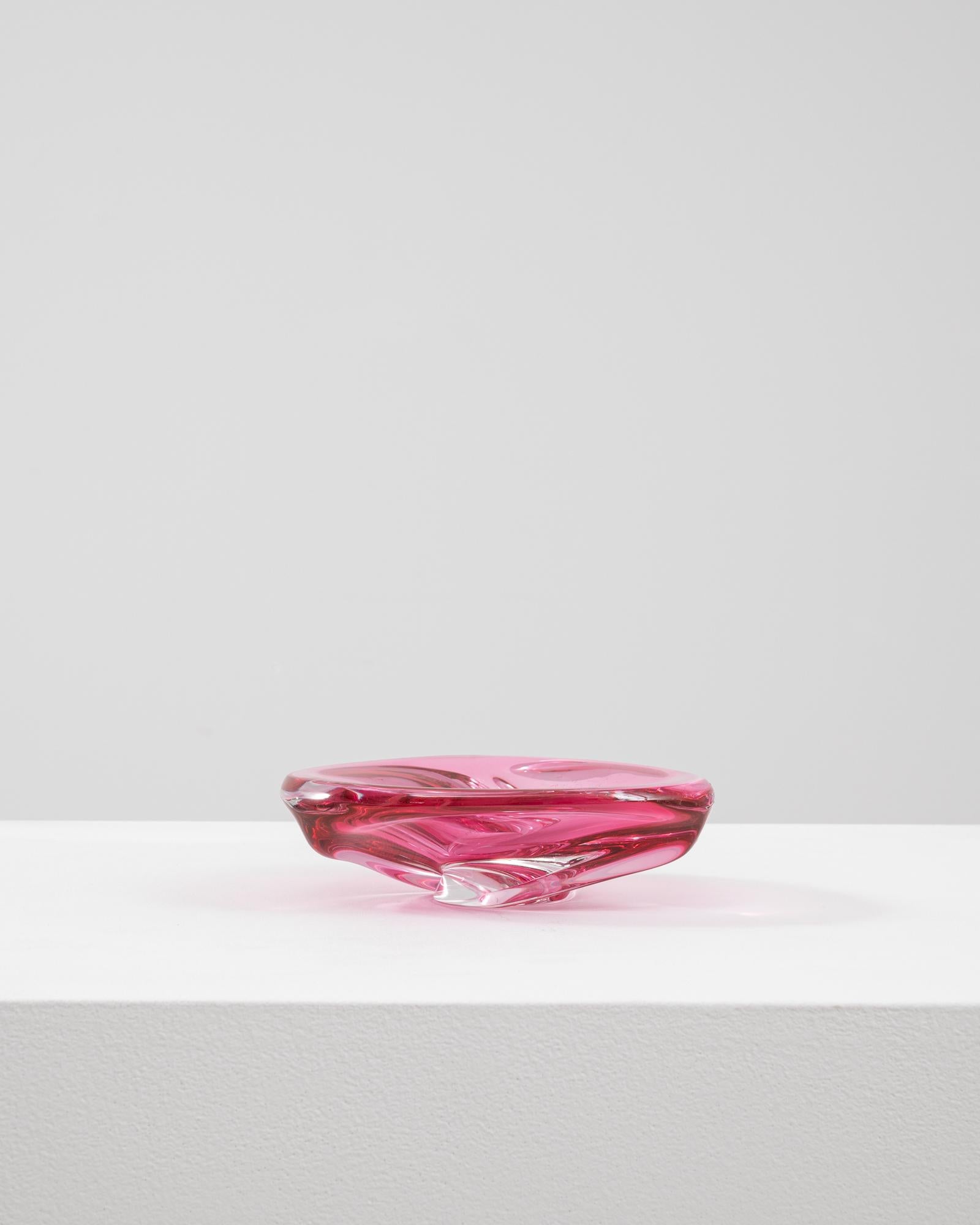 20th Century Italian Glass Plateau For Sale 1
