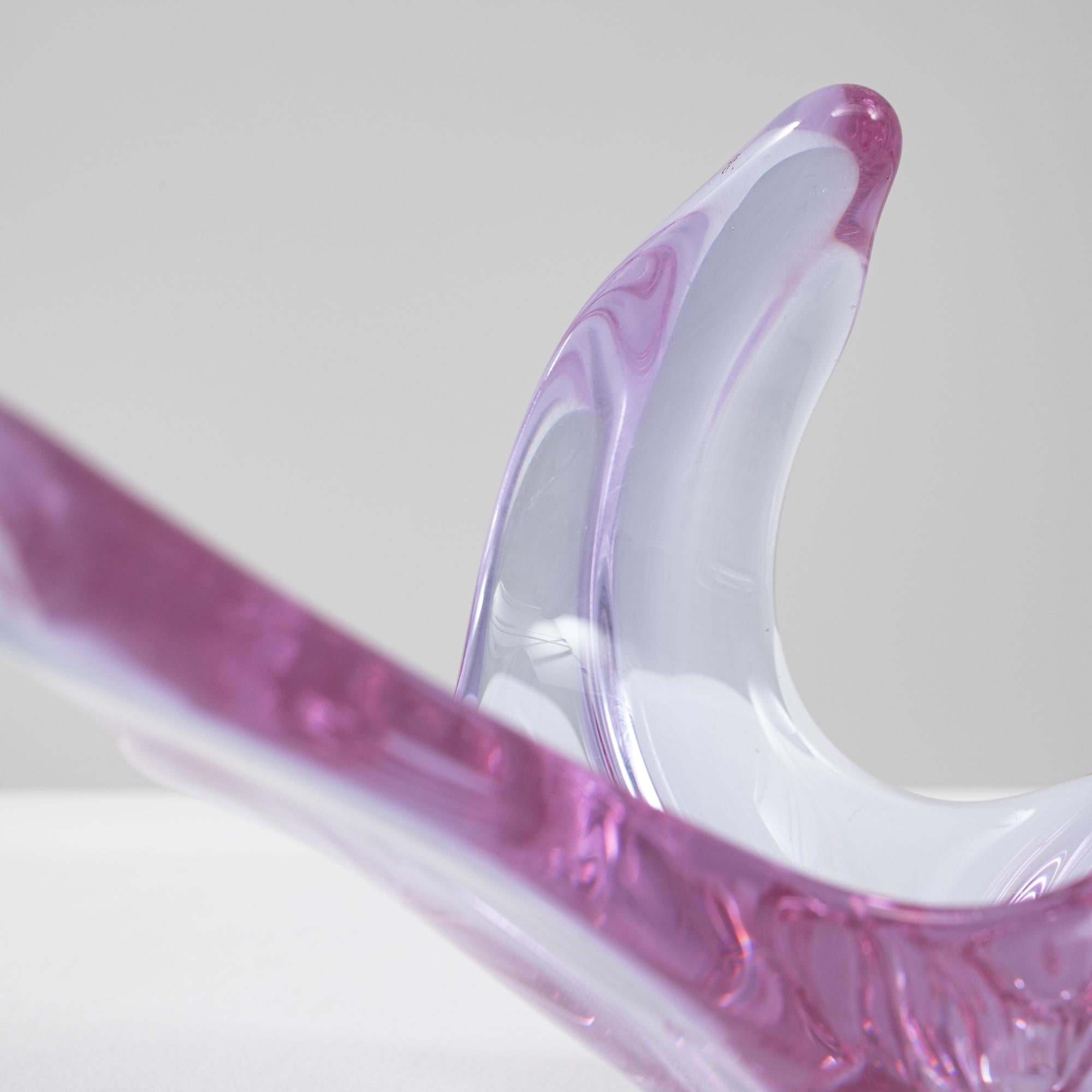 20th Century Italian Glass Plateau For Sale 2