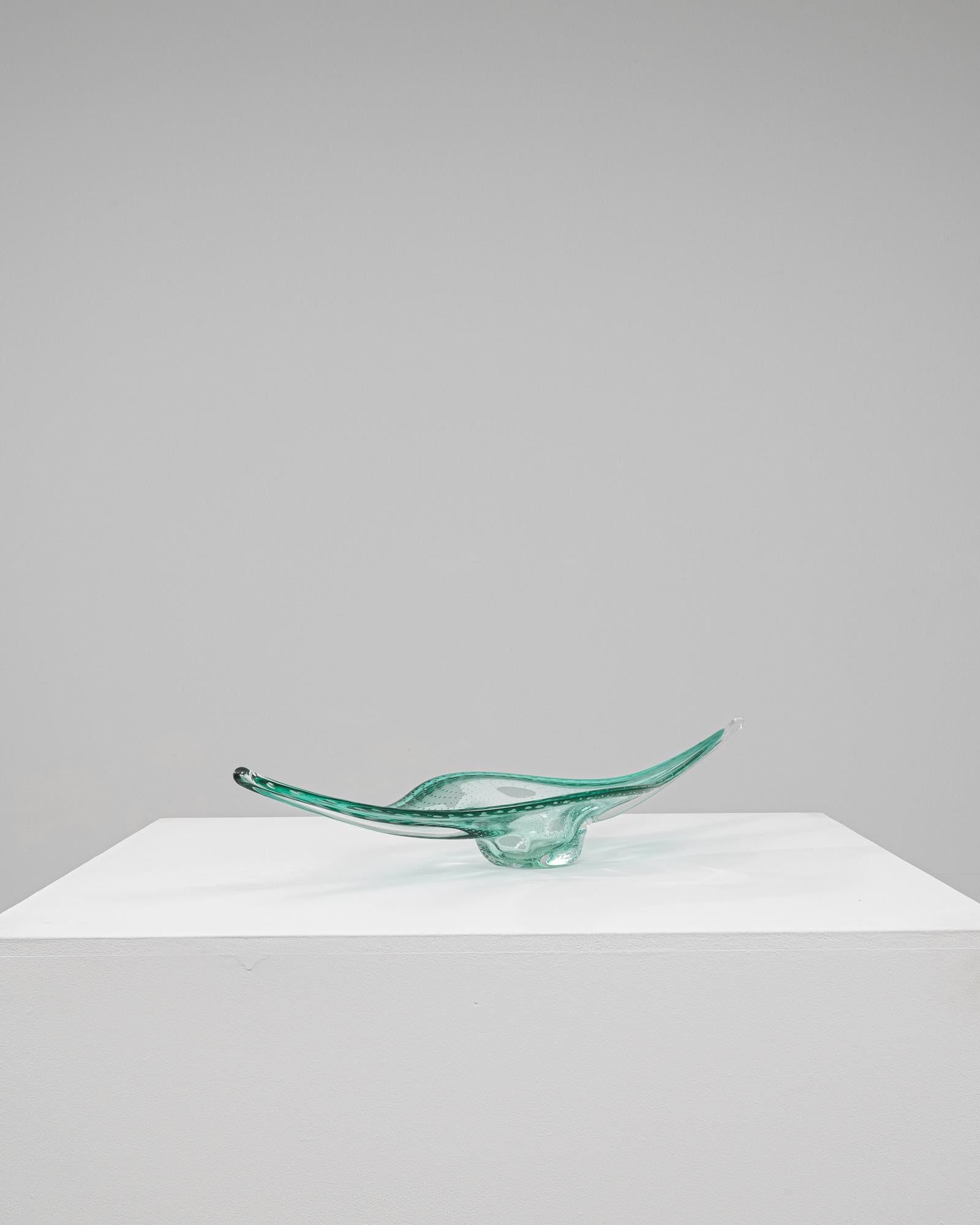 20th Century Italian Glass Plateau For Sale 2