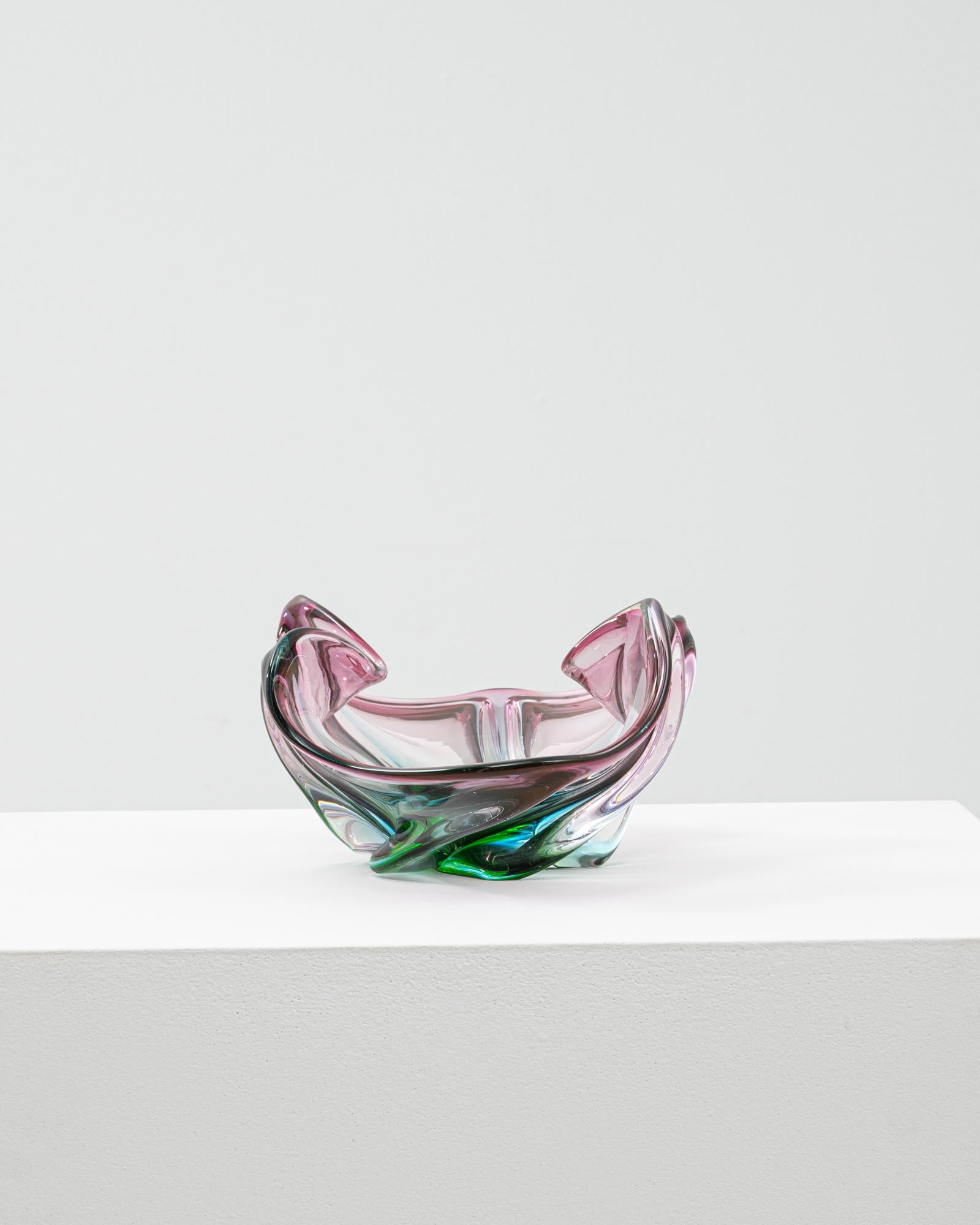 20th Century Italian Glass Plateau For Sale 3