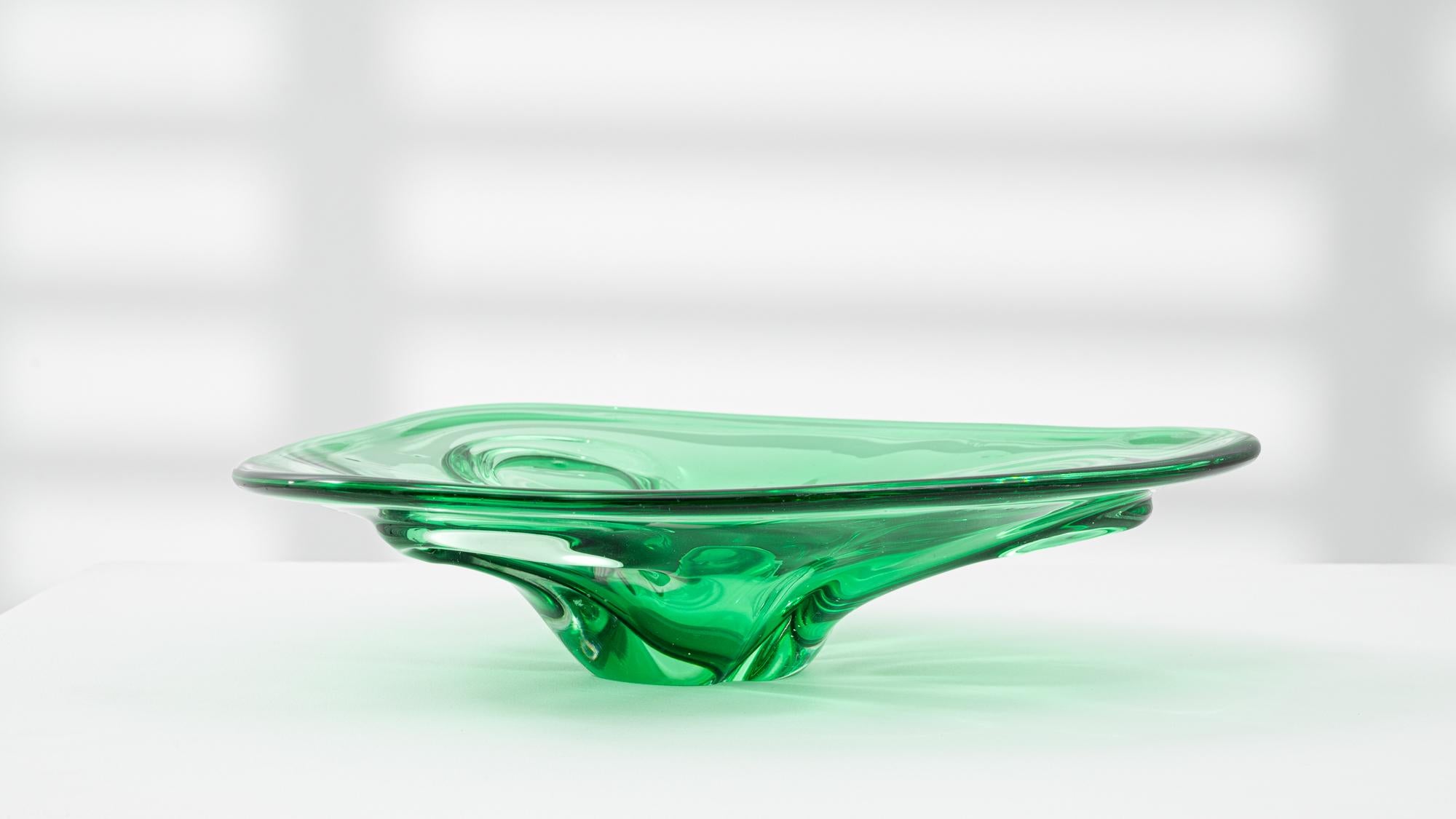 20th Century Italian Glass Plateau For Sale 3