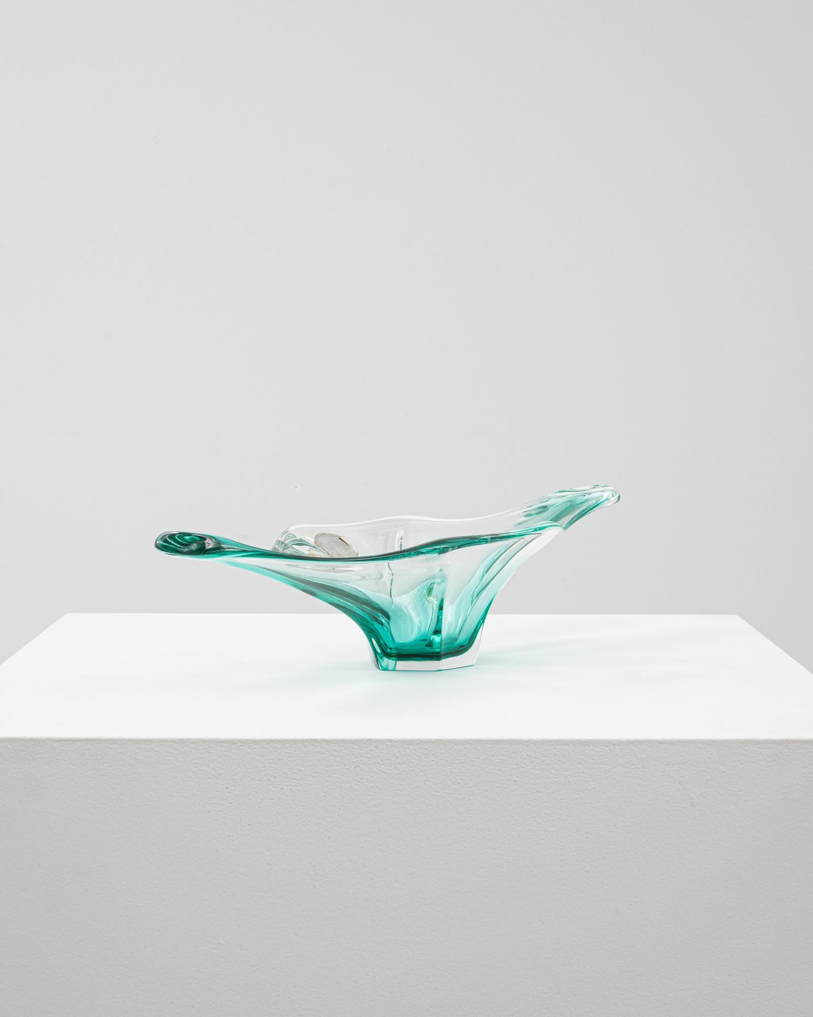 20th Century Italian Glass Plateau For Sale 3