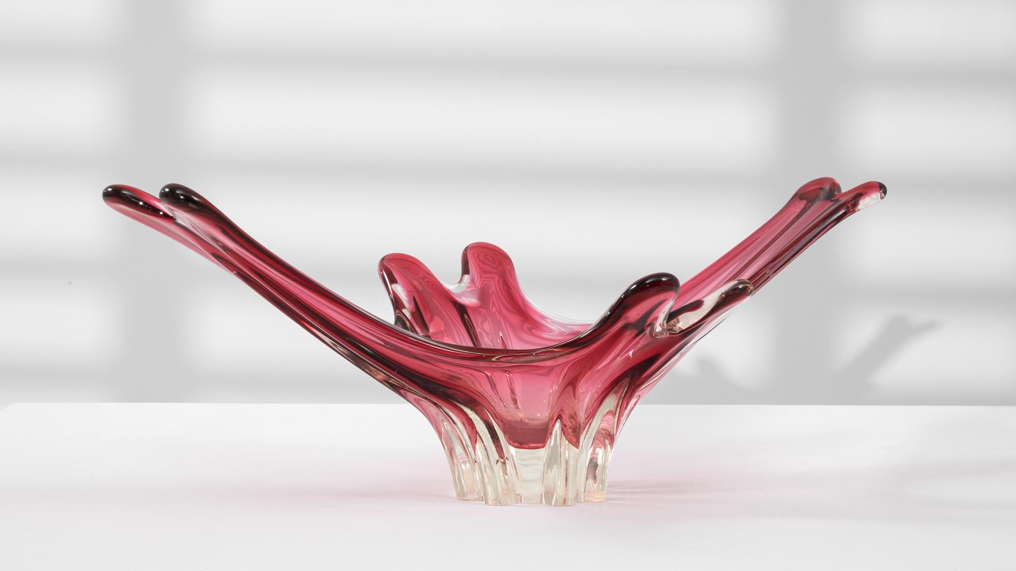 20th Century Italian Glass Plateau For Sale 3