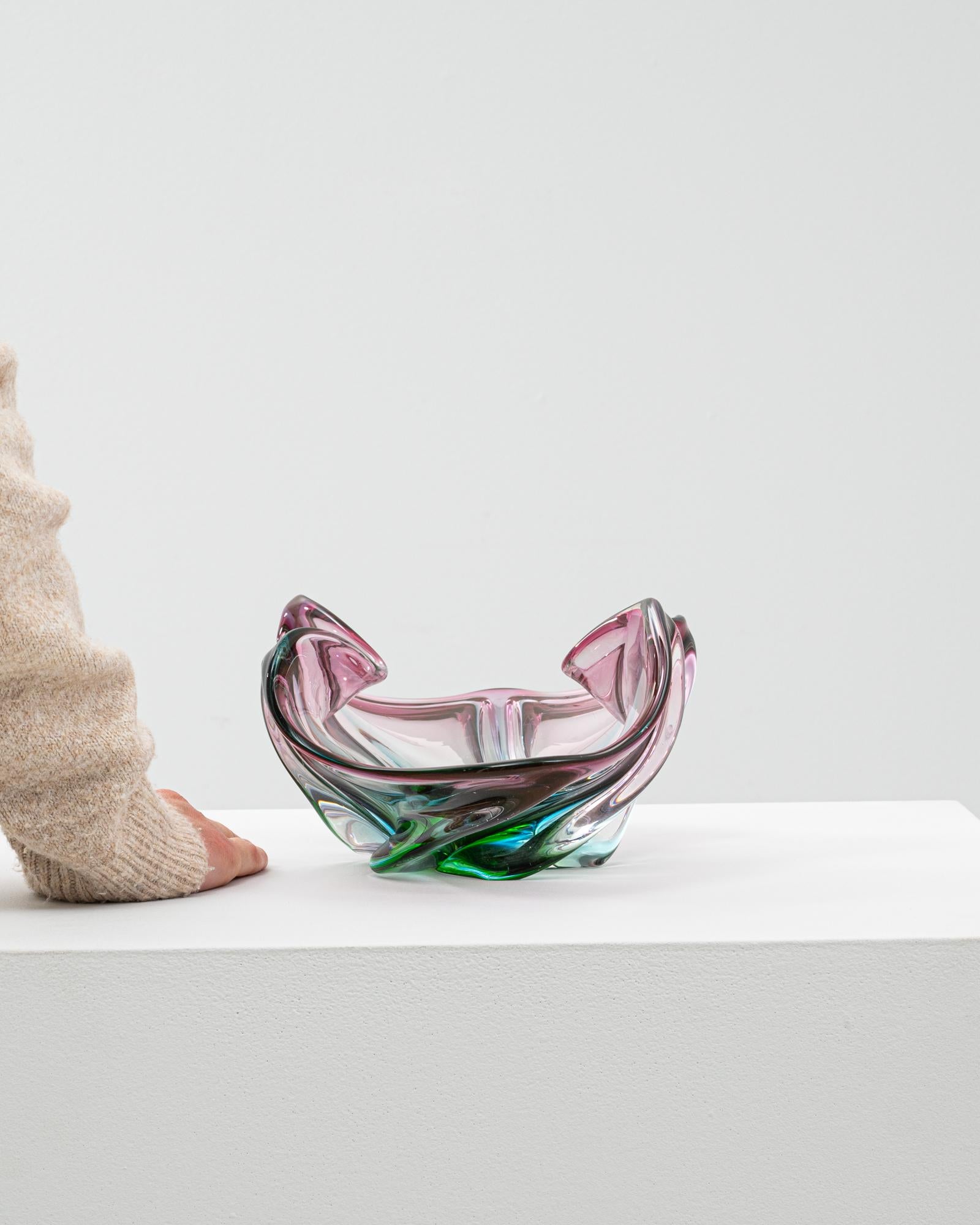 20th Century Italian Glass Plateau For Sale 4
