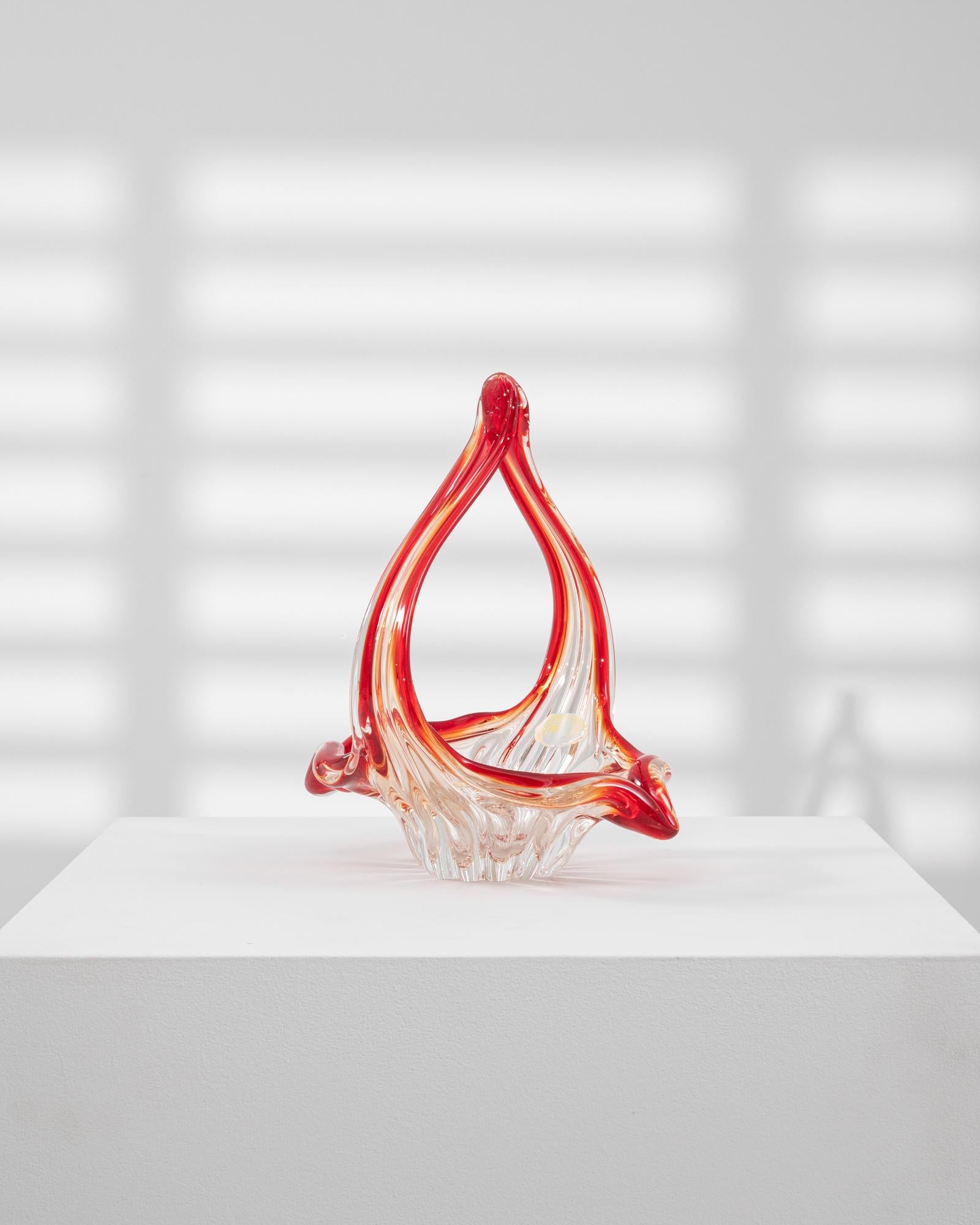 20th Century Italian Glass Plateau For Sale 4