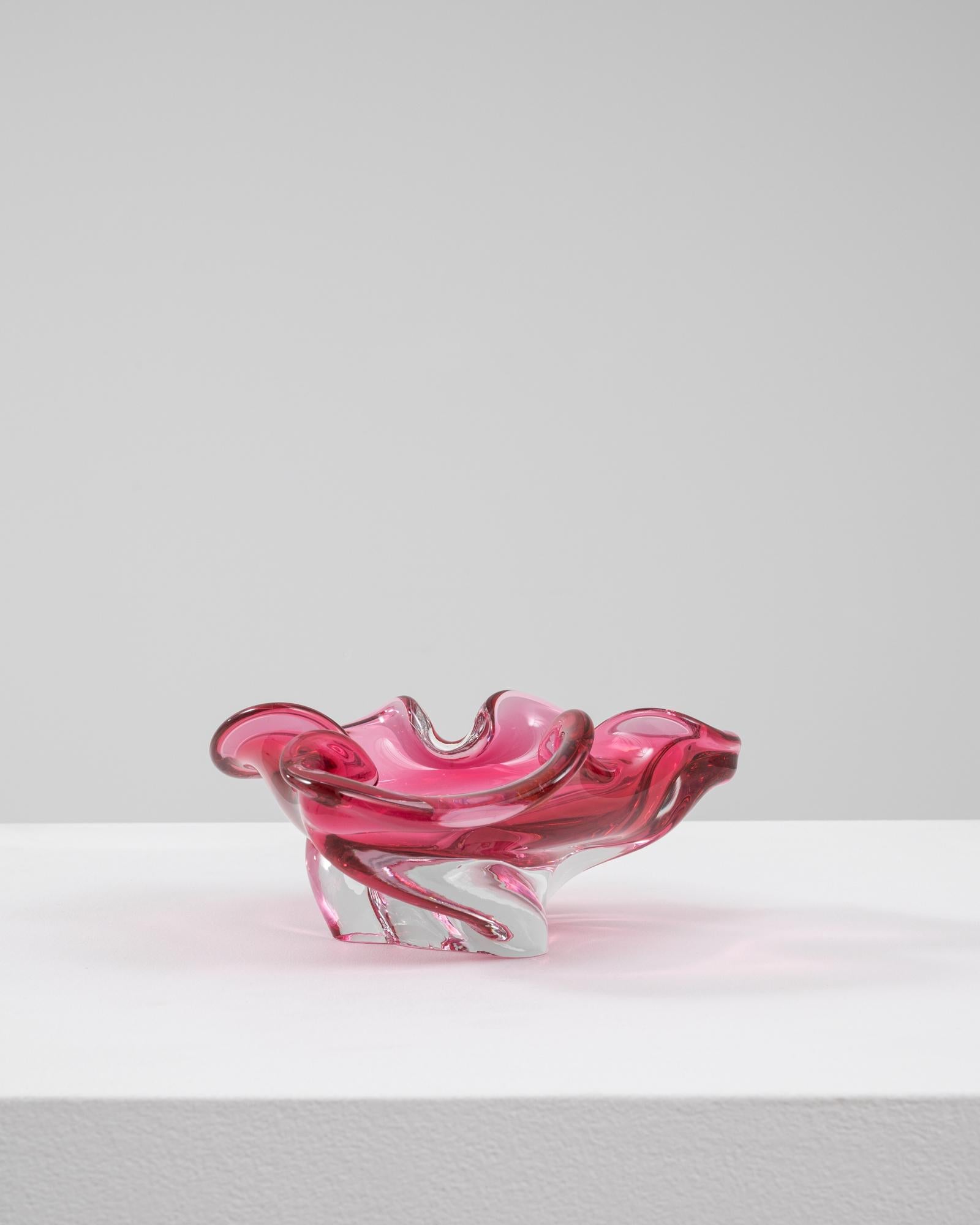 20th Century Italian Glass Plateau For Sale 4