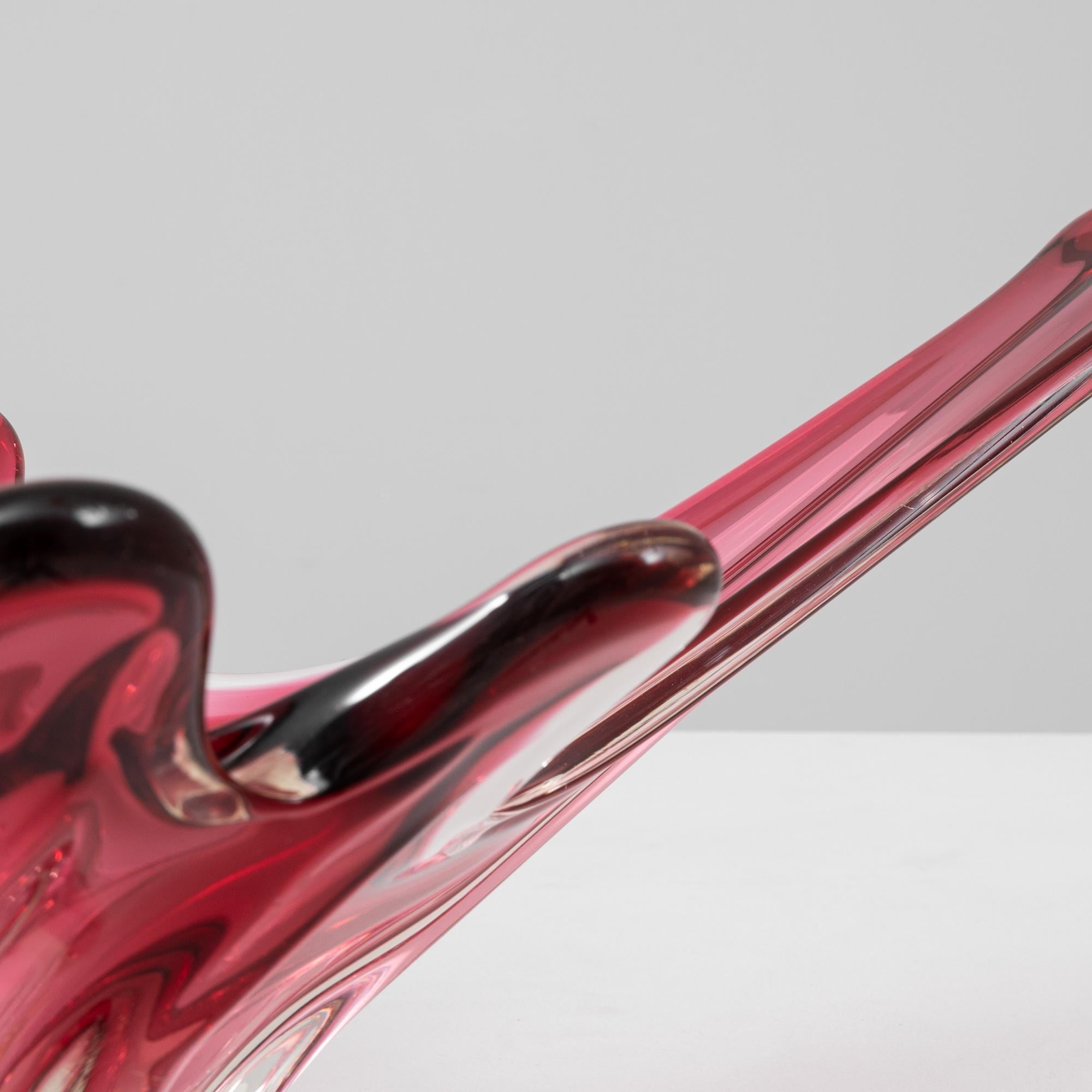 20th Century Italian Glass Plateau For Sale 4