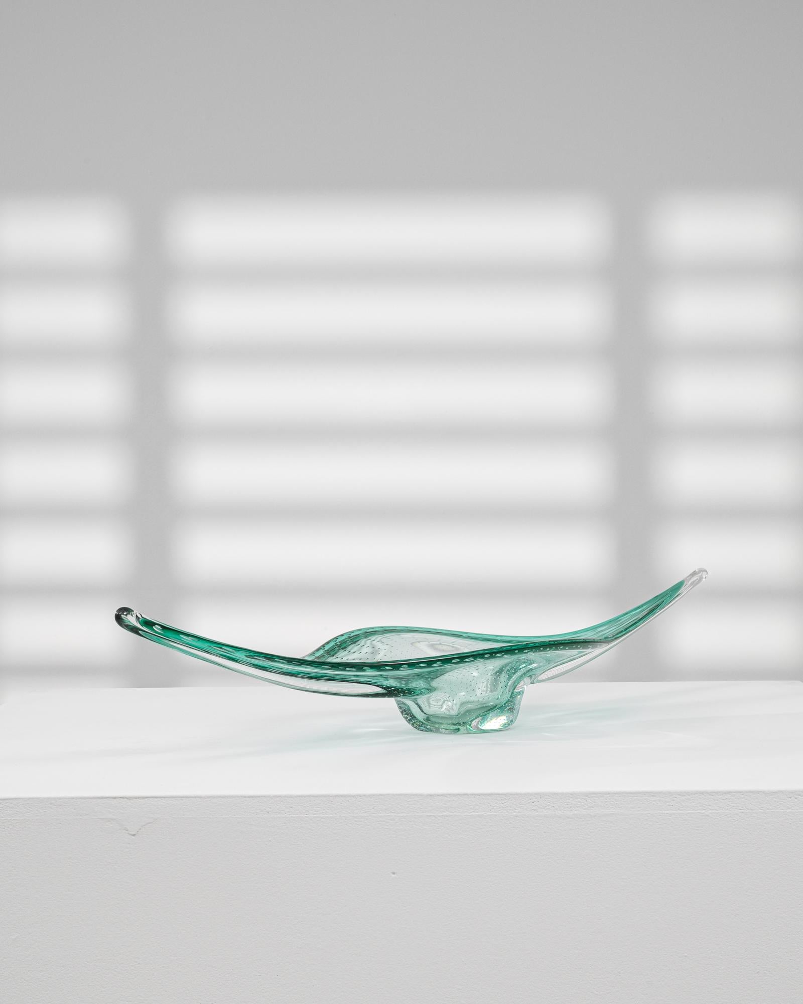 20th Century Italian Glass Plateau For Sale 4