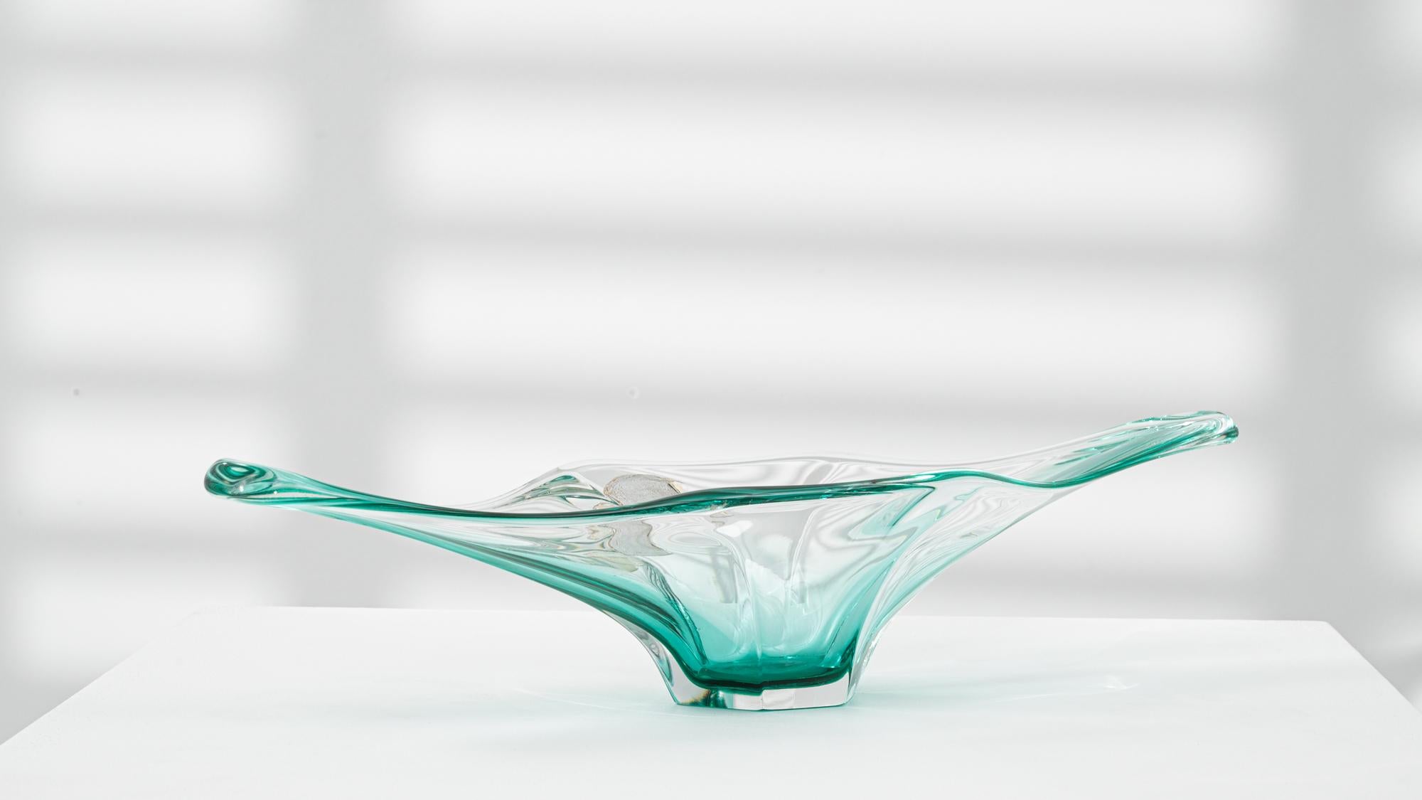20th Century Italian Glass Plateau For Sale 5