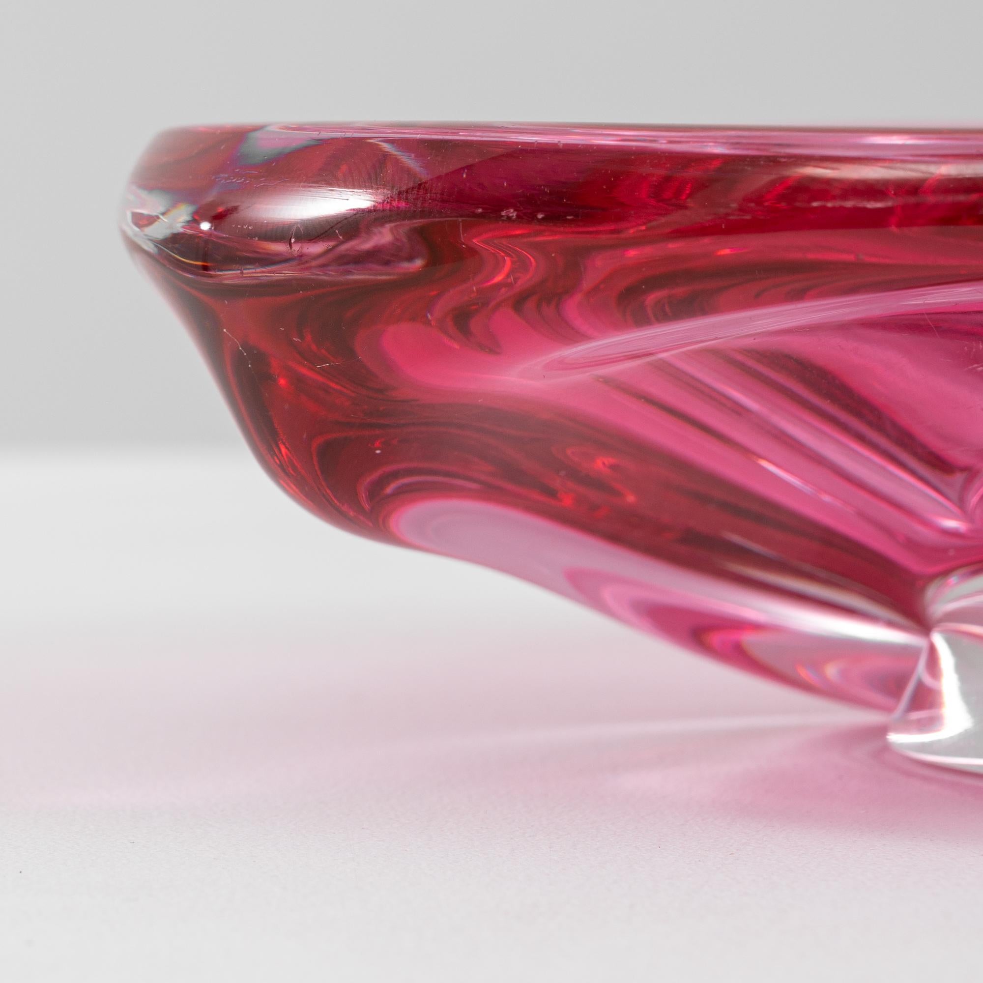 20th Century Italian Glass Plateau For Sale 5