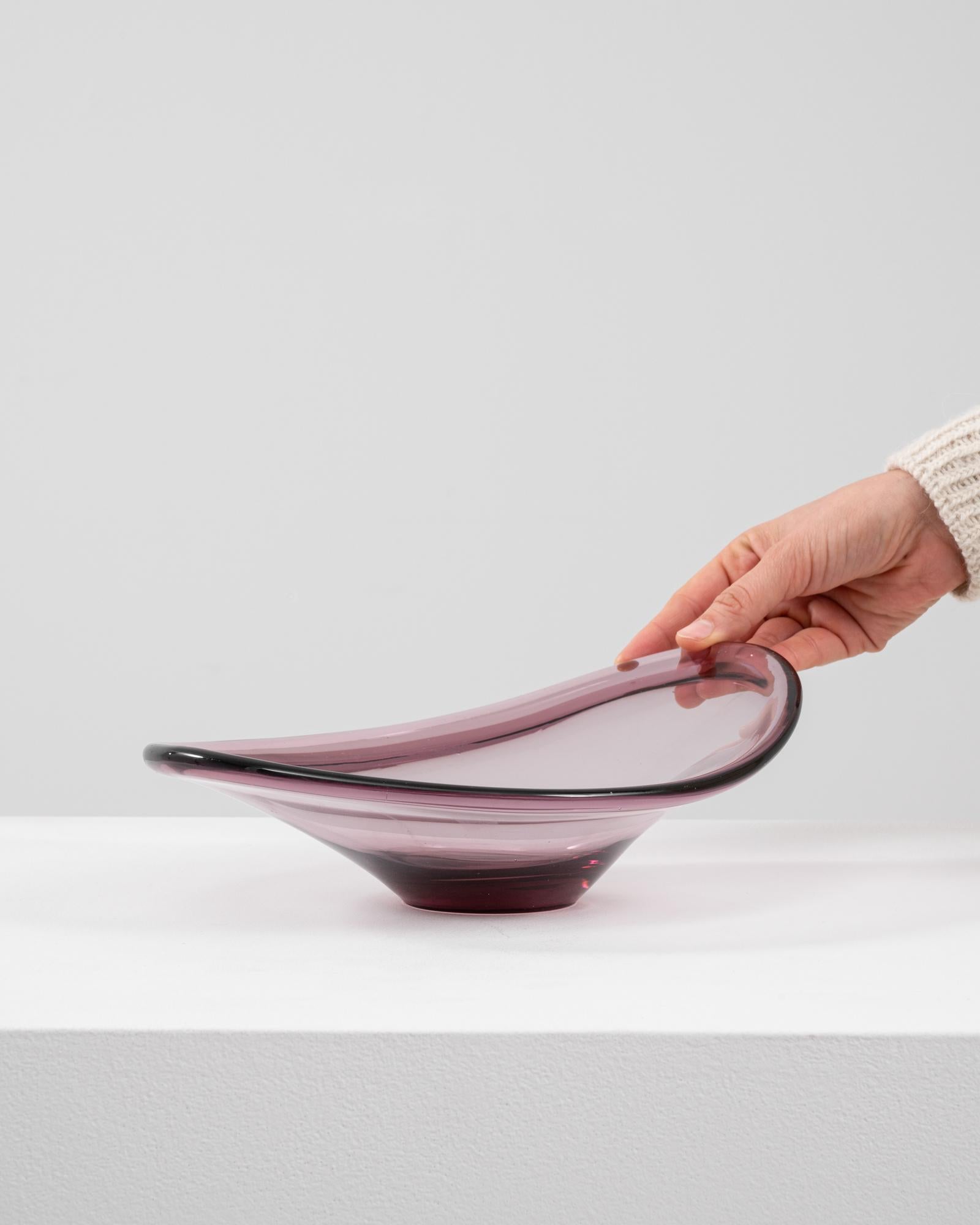 20th Century Italian Glass Plateau in vendita 2