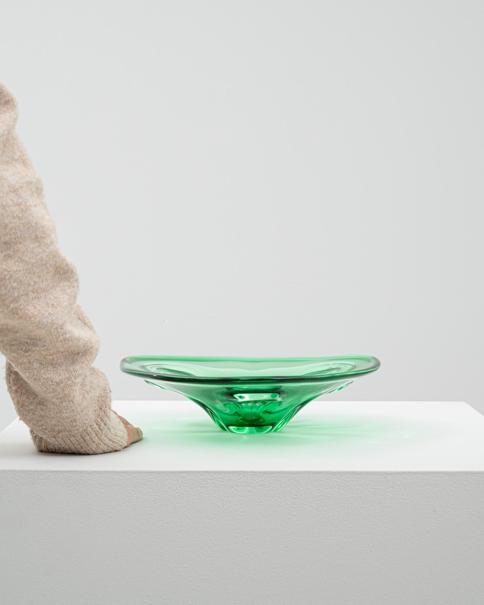 20th Century Italian Glass Plateau For Sale 6