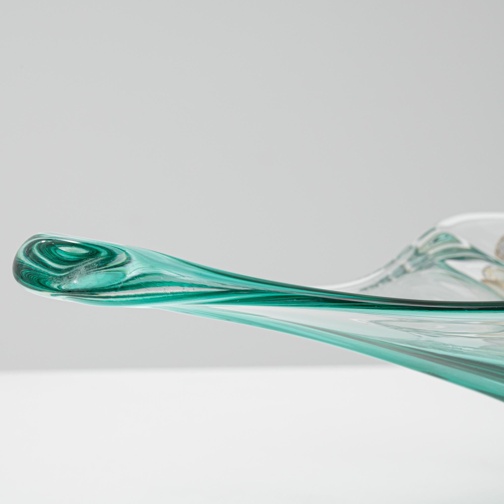20th Century Italian Glass Plateau For Sale 6