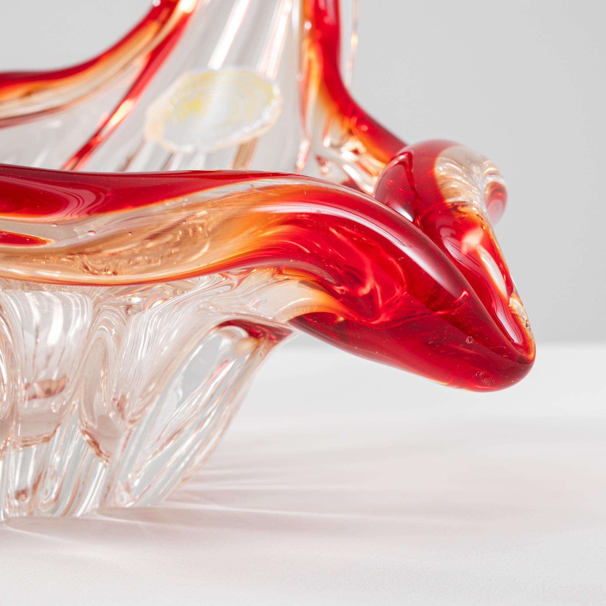 20th Century Italian Glass Plateau For Sale 6
