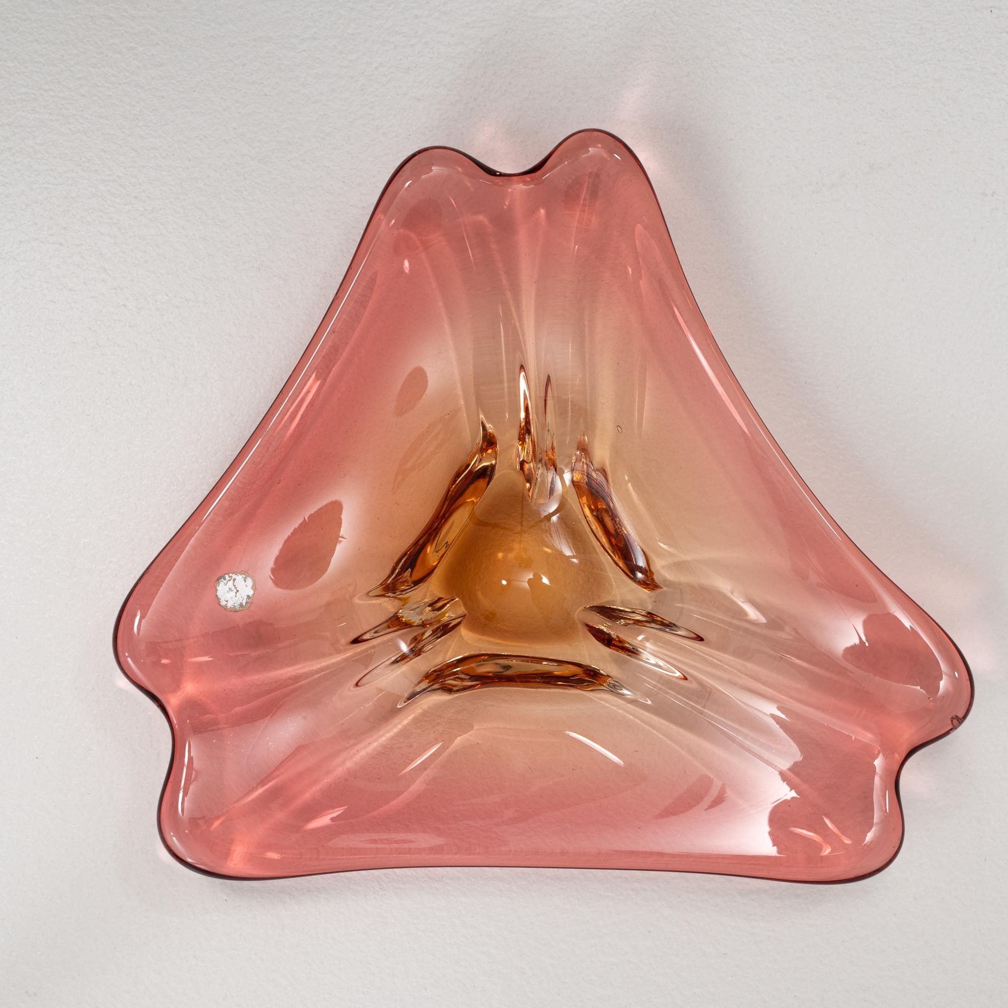 20th Century Italian Glass Plateau For Sale 6