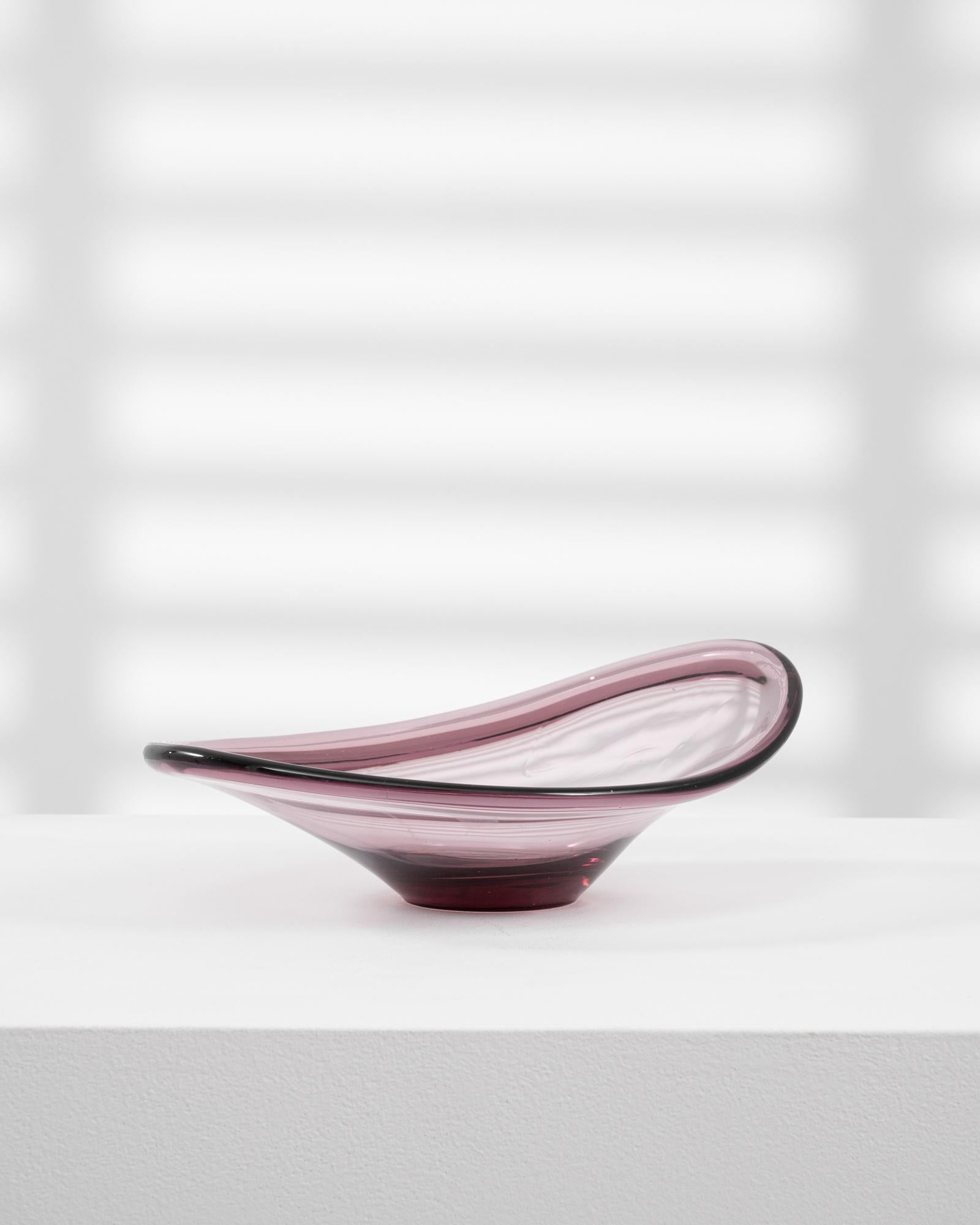 20th Century Italian Glass Plateau in vendita 3