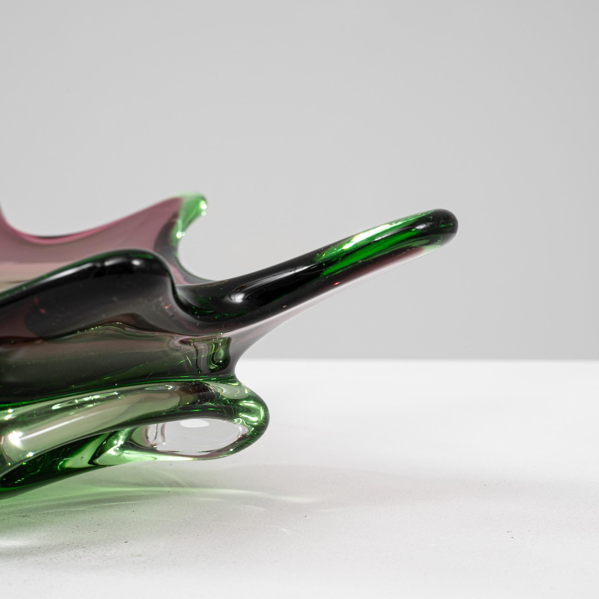20th Century Italian Glass Plateau For Sale 6