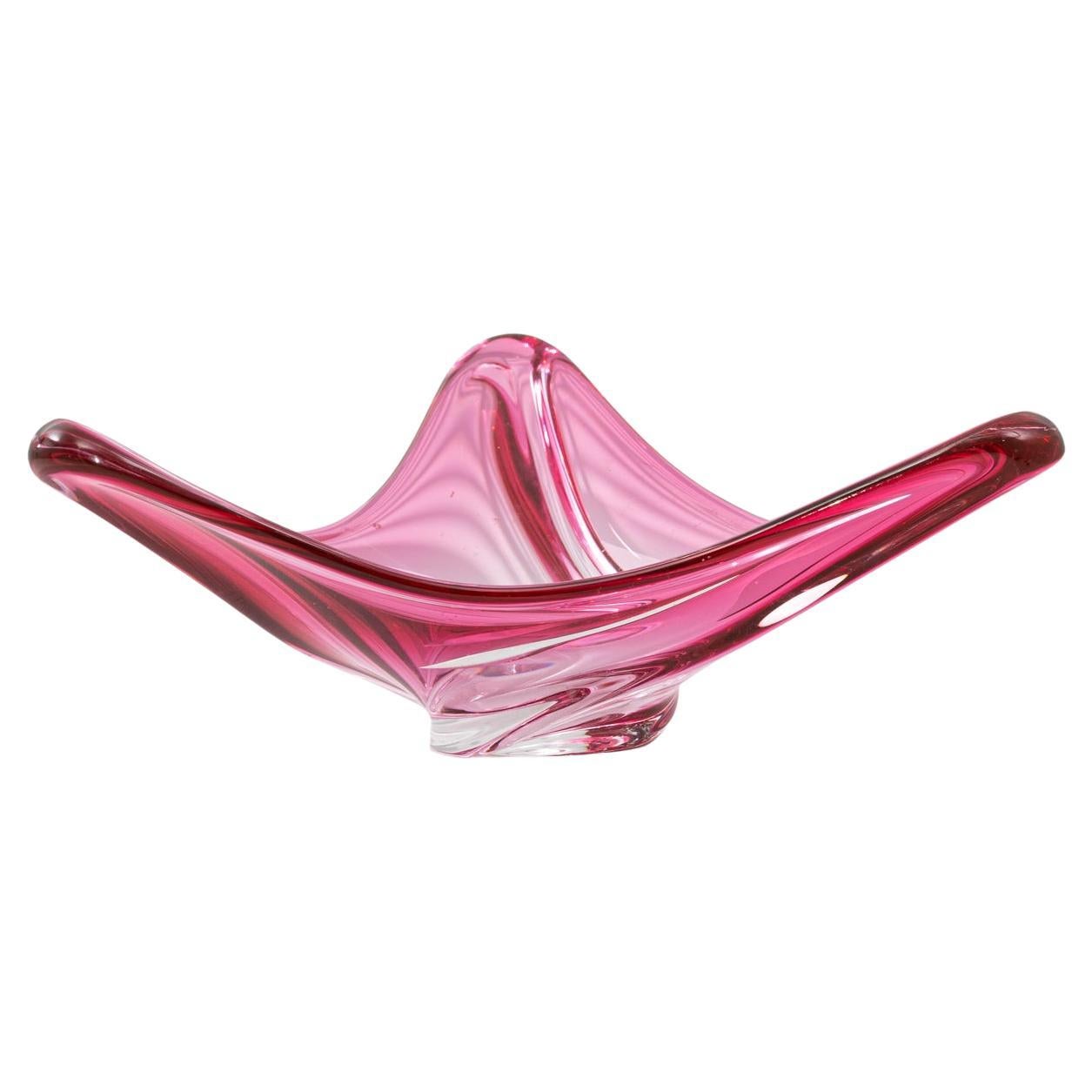 20th Century Italian Glass Plateau